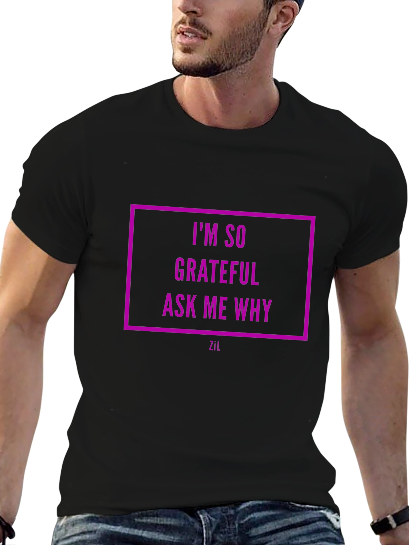 Grateful Black Tee - Ask Me Why