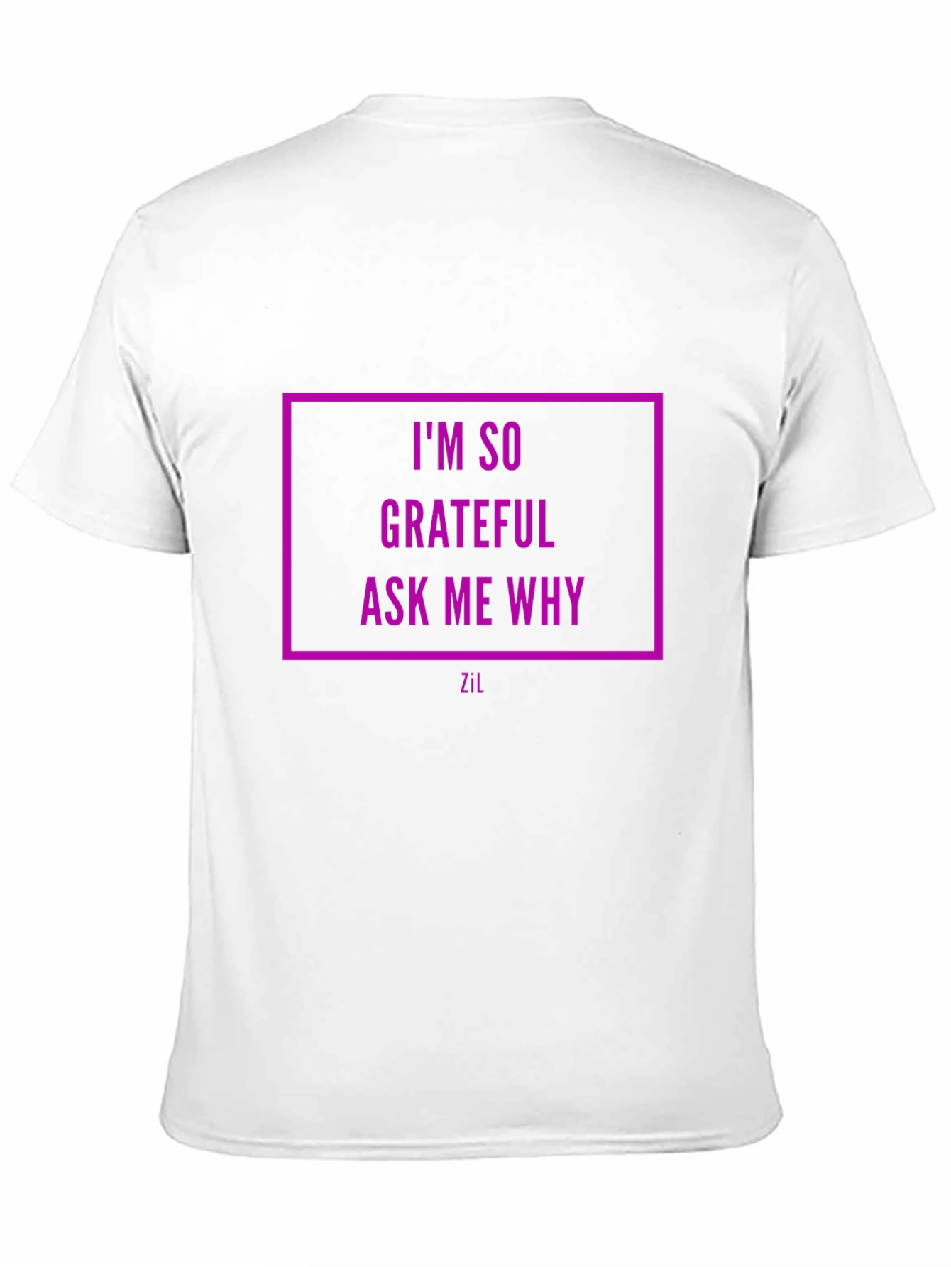 Grateful Black Tee - Ask Me Why