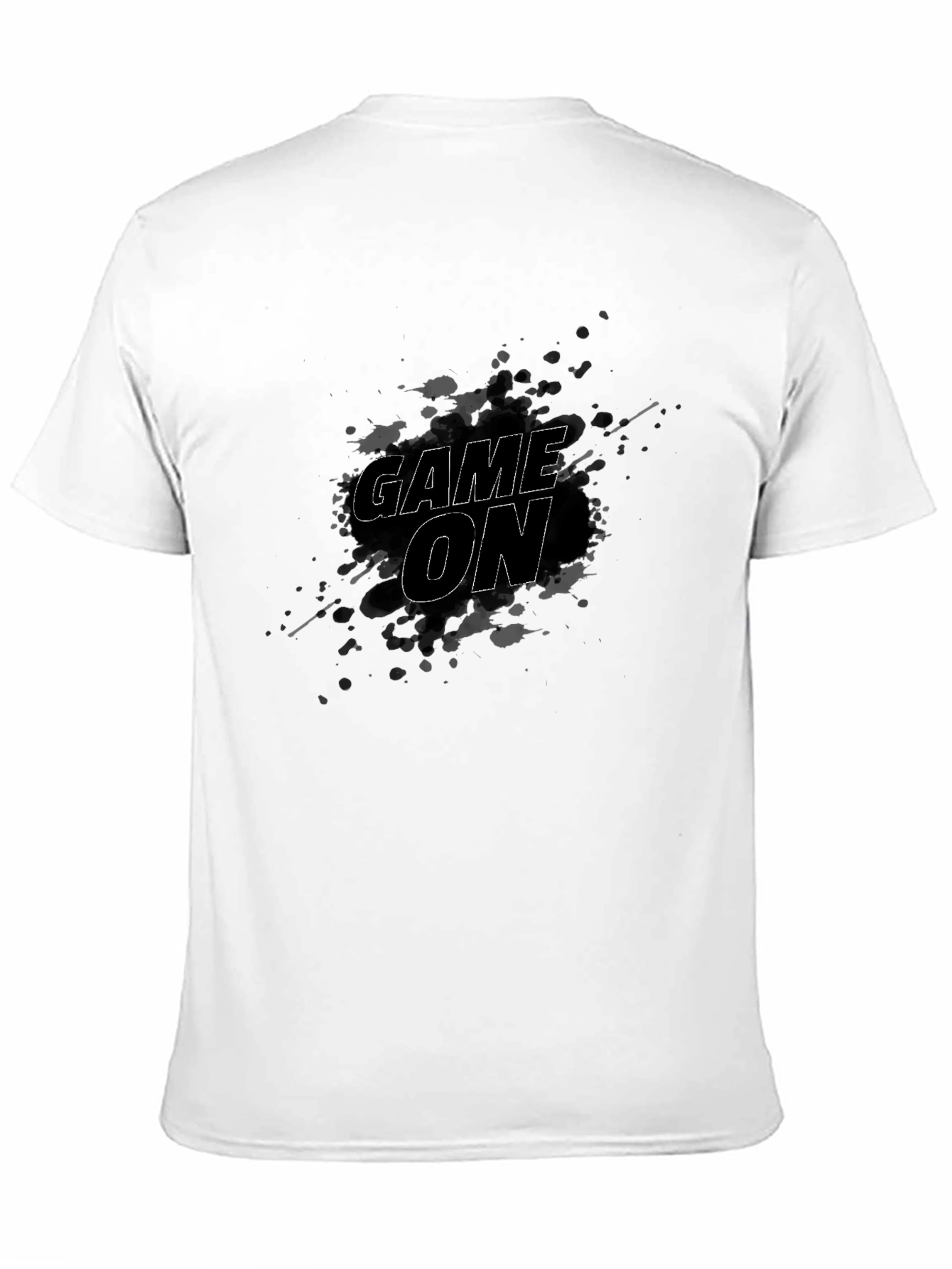 Game On Black Graphic Tee - Gamer Style