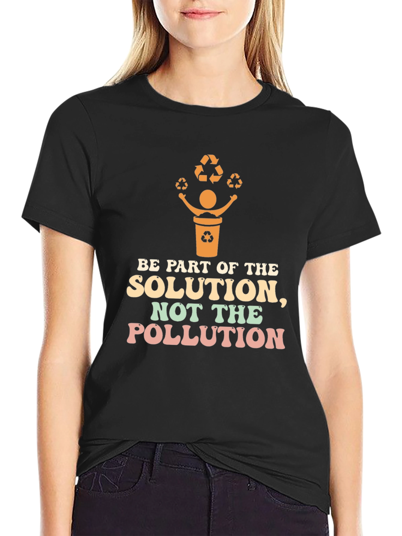 Eco-Friendly Recycling T-Shirt