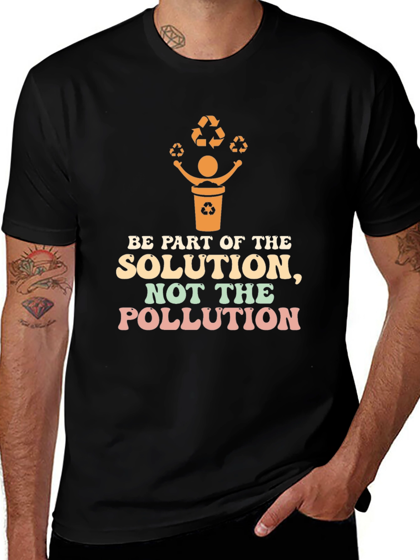 Eco-Friendly Recycling T-Shirt