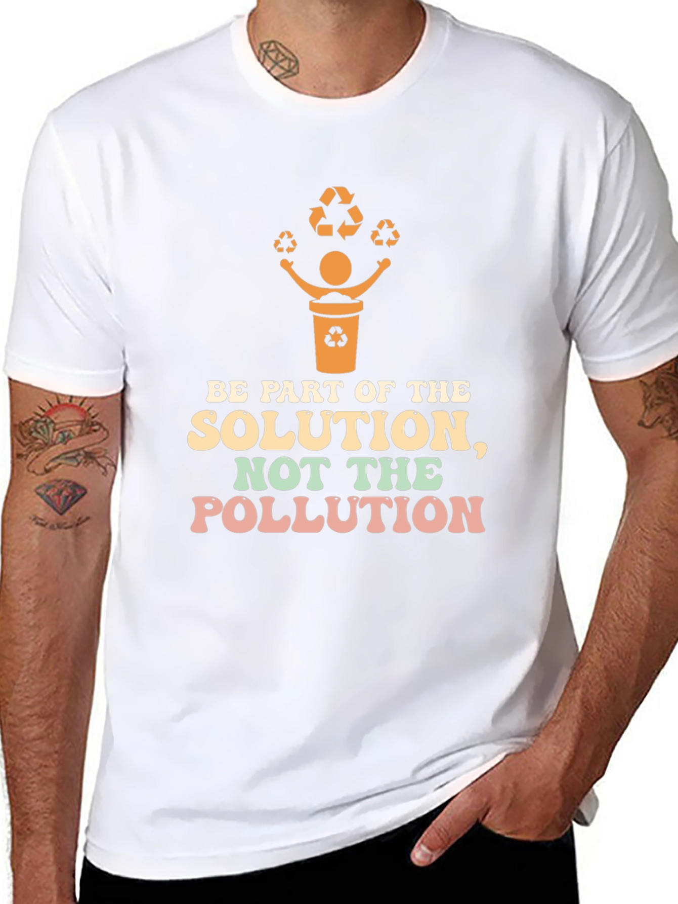 Eco-Friendly Recycling T-Shirt