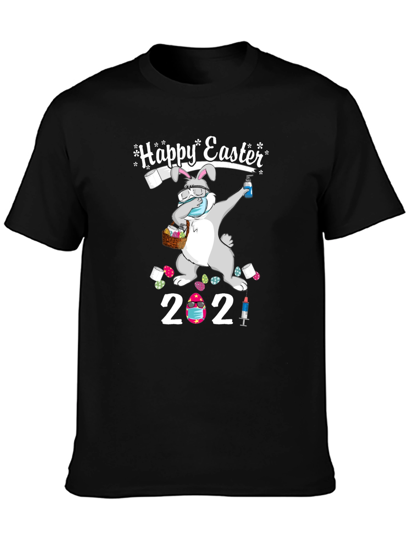 Happy Easter 2021 Bunny T-Shirt