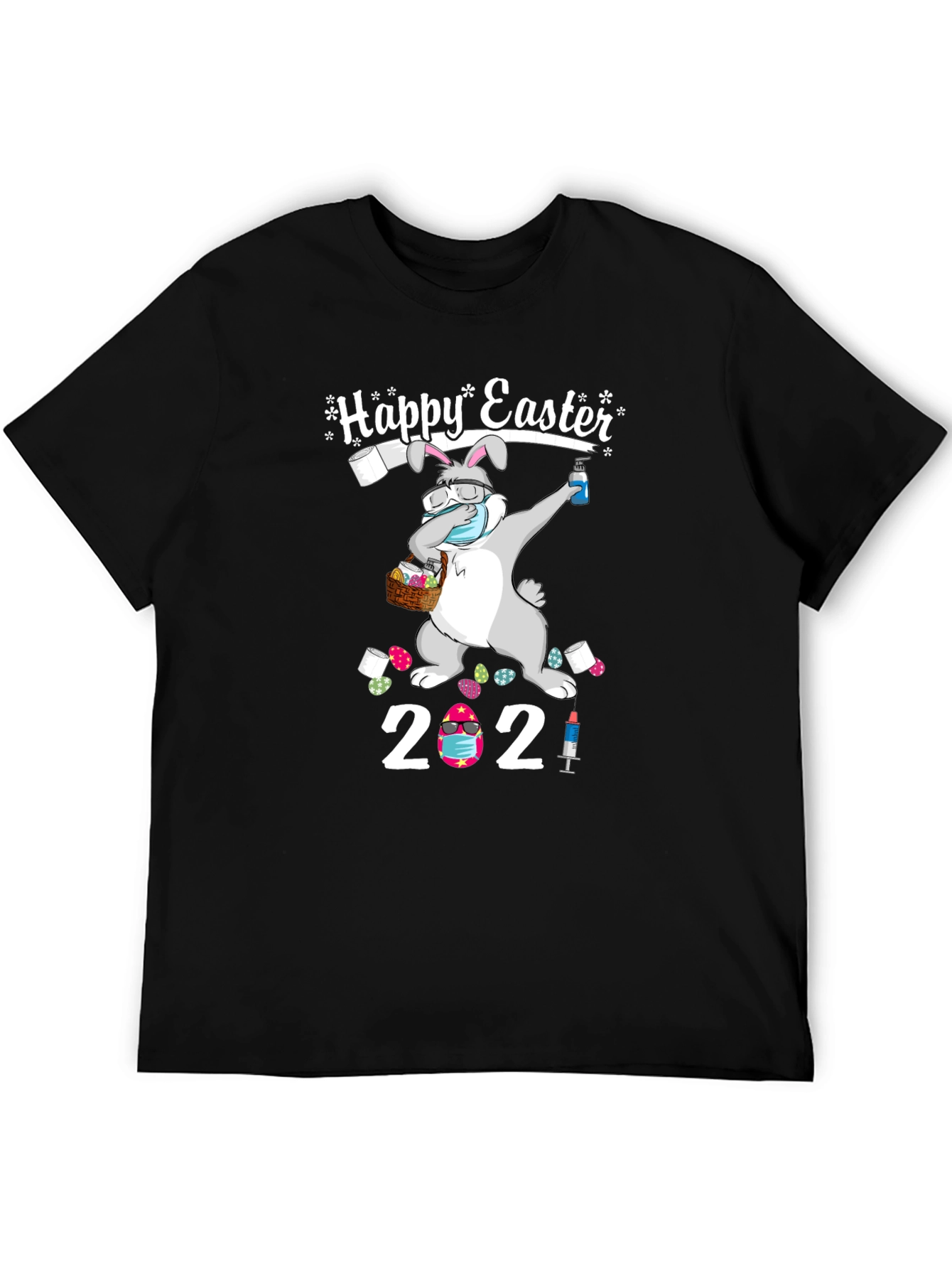 Happy Easter 2021 Bunny T-Shirt