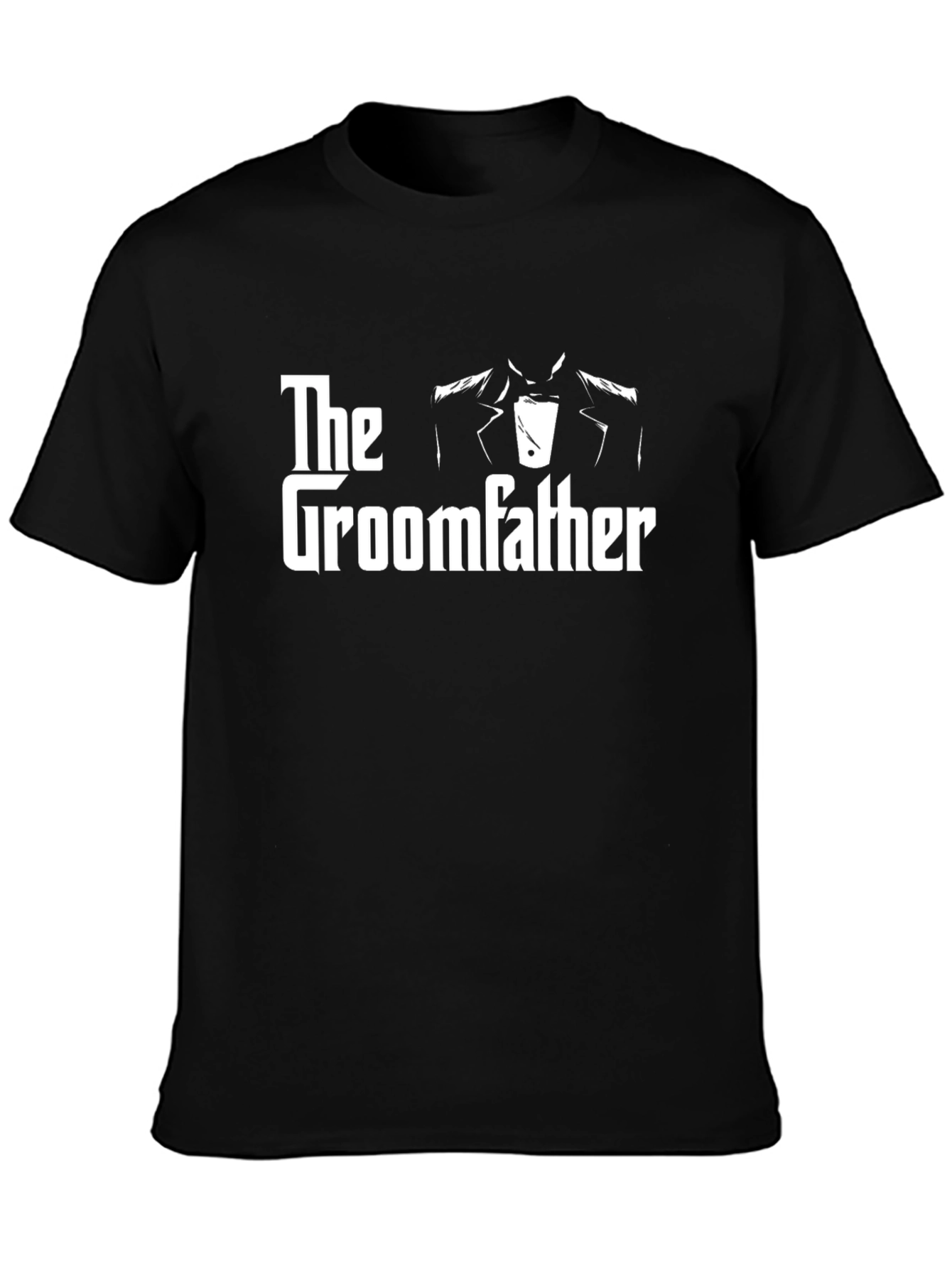 The Groomfather Black Graphic Tee