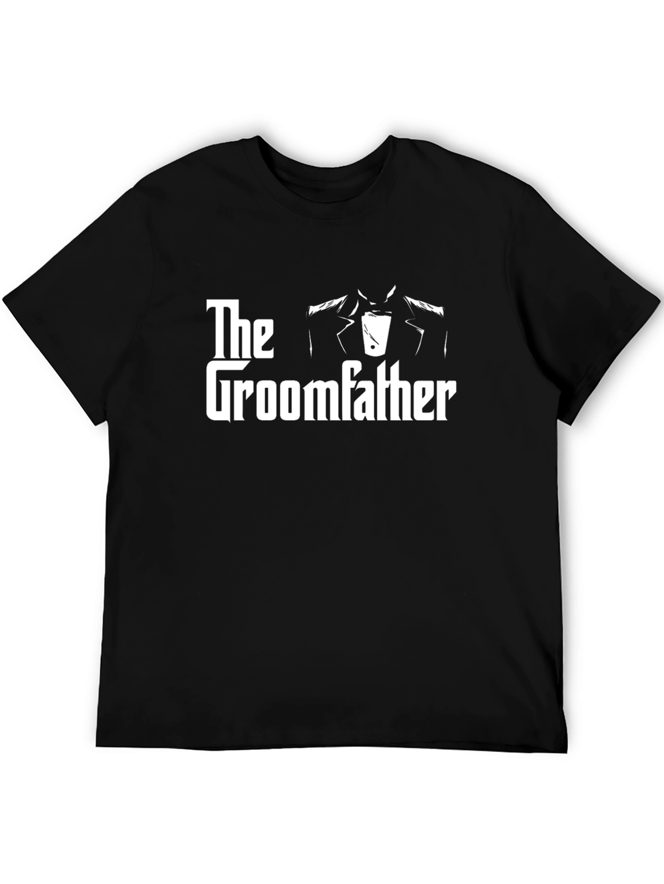 The Groomfather Black Graphic Tee