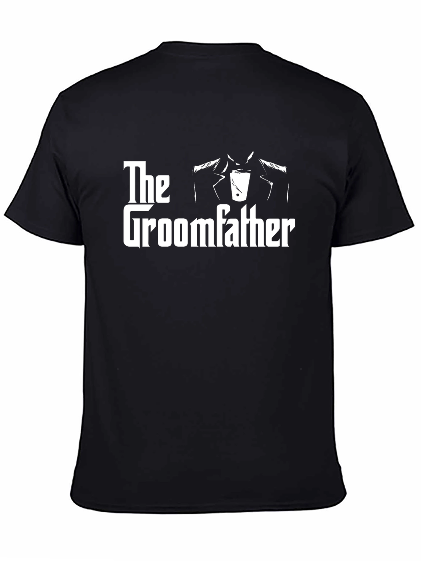 The Groomfather Black Graphic Tee