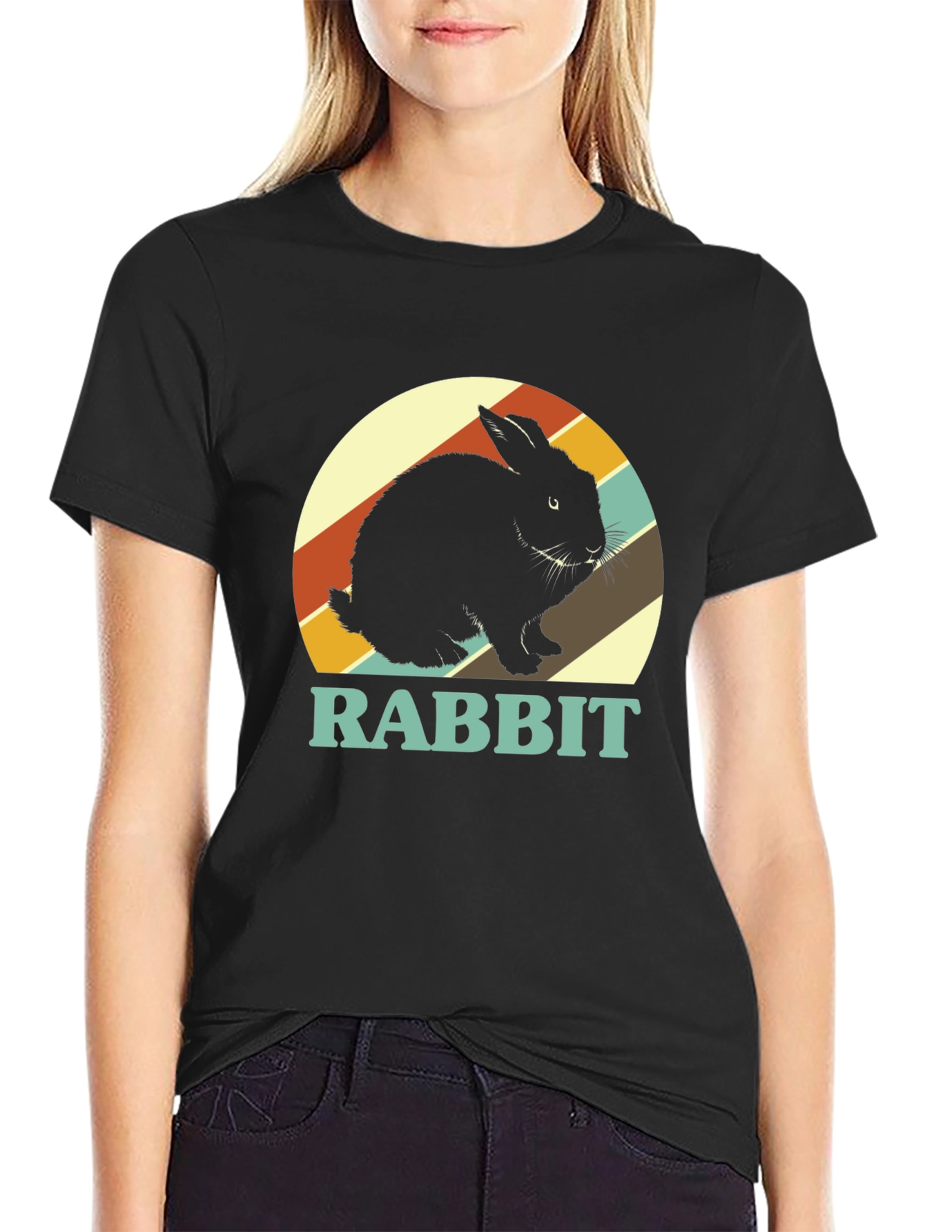Retro Rabbit Graphic Tee