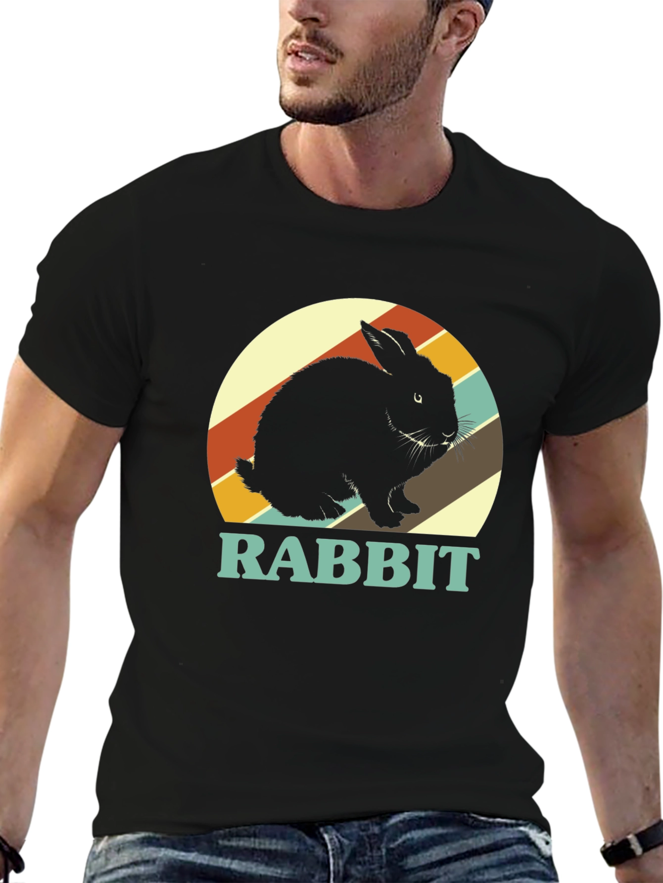 Retro Rabbit Graphic Tee