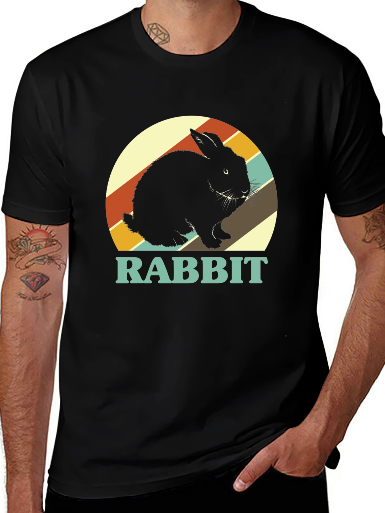 Retro Rabbit Graphic Tee