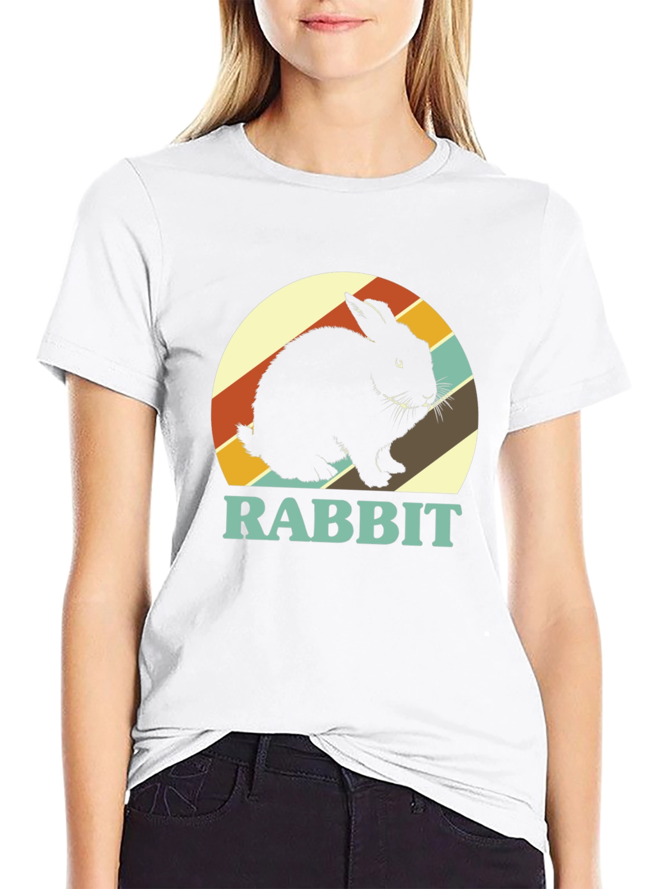 Retro Rabbit Graphic Tee