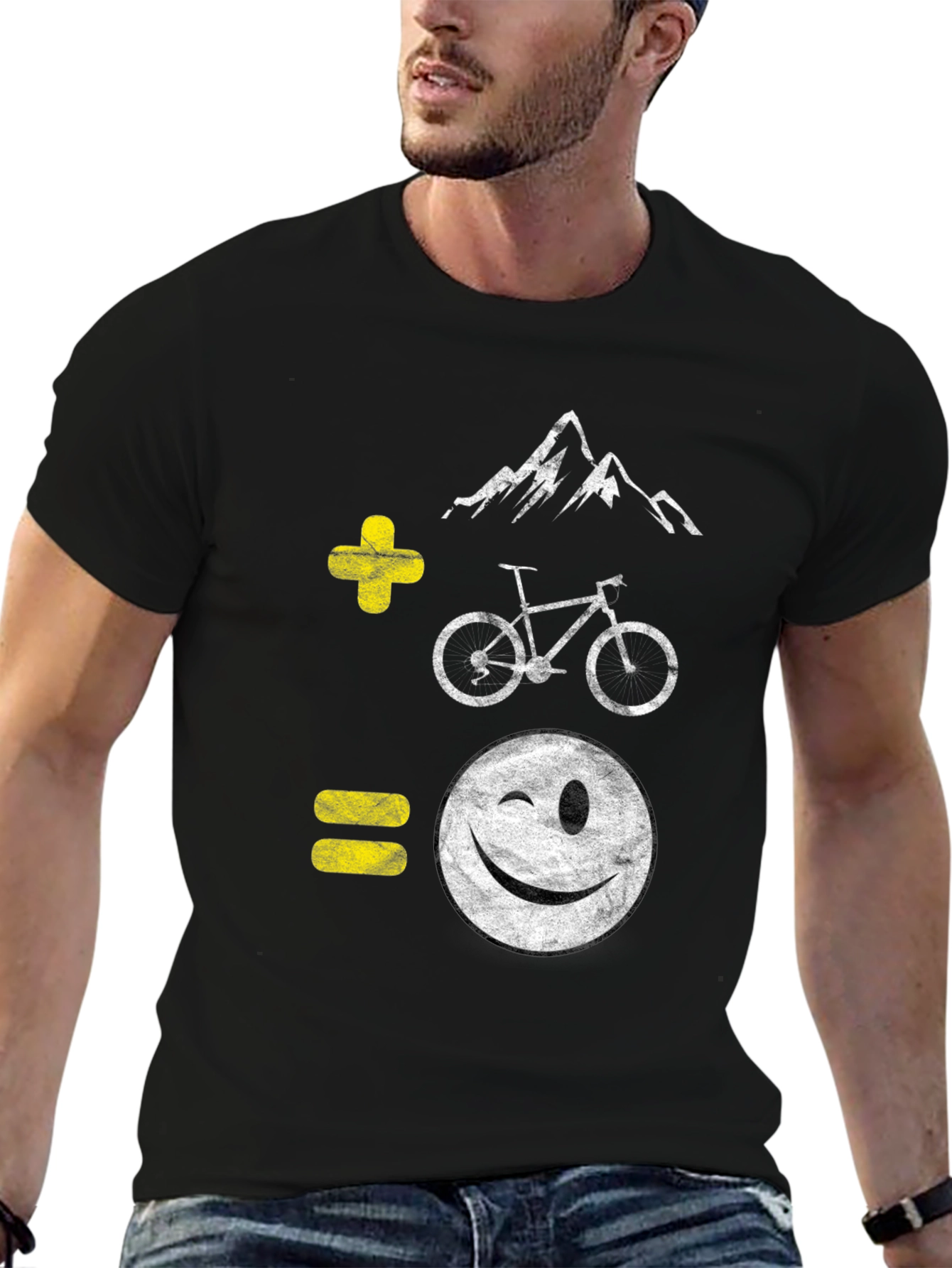 Mountain Biking Equation T-Shirt