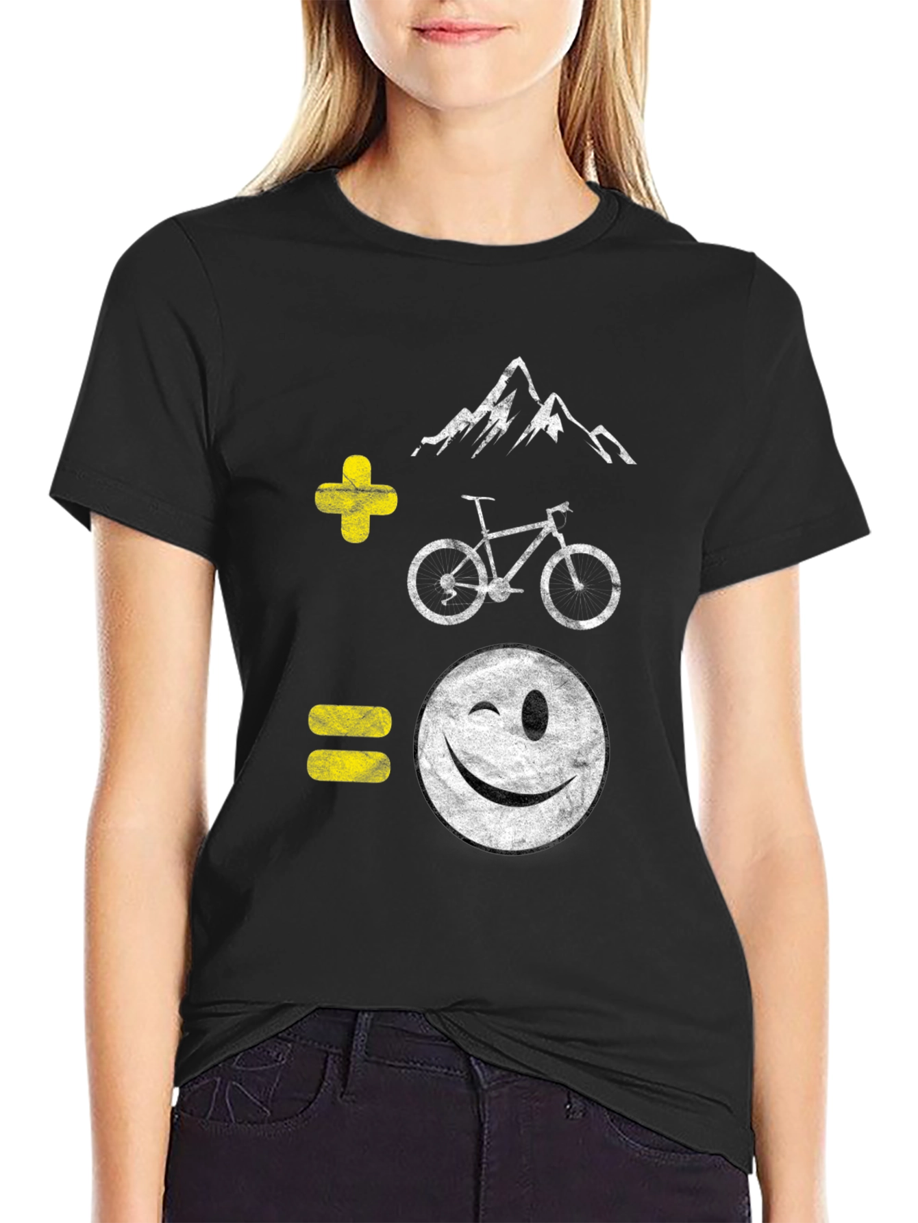 Mountain Biking Equation T-Shirt