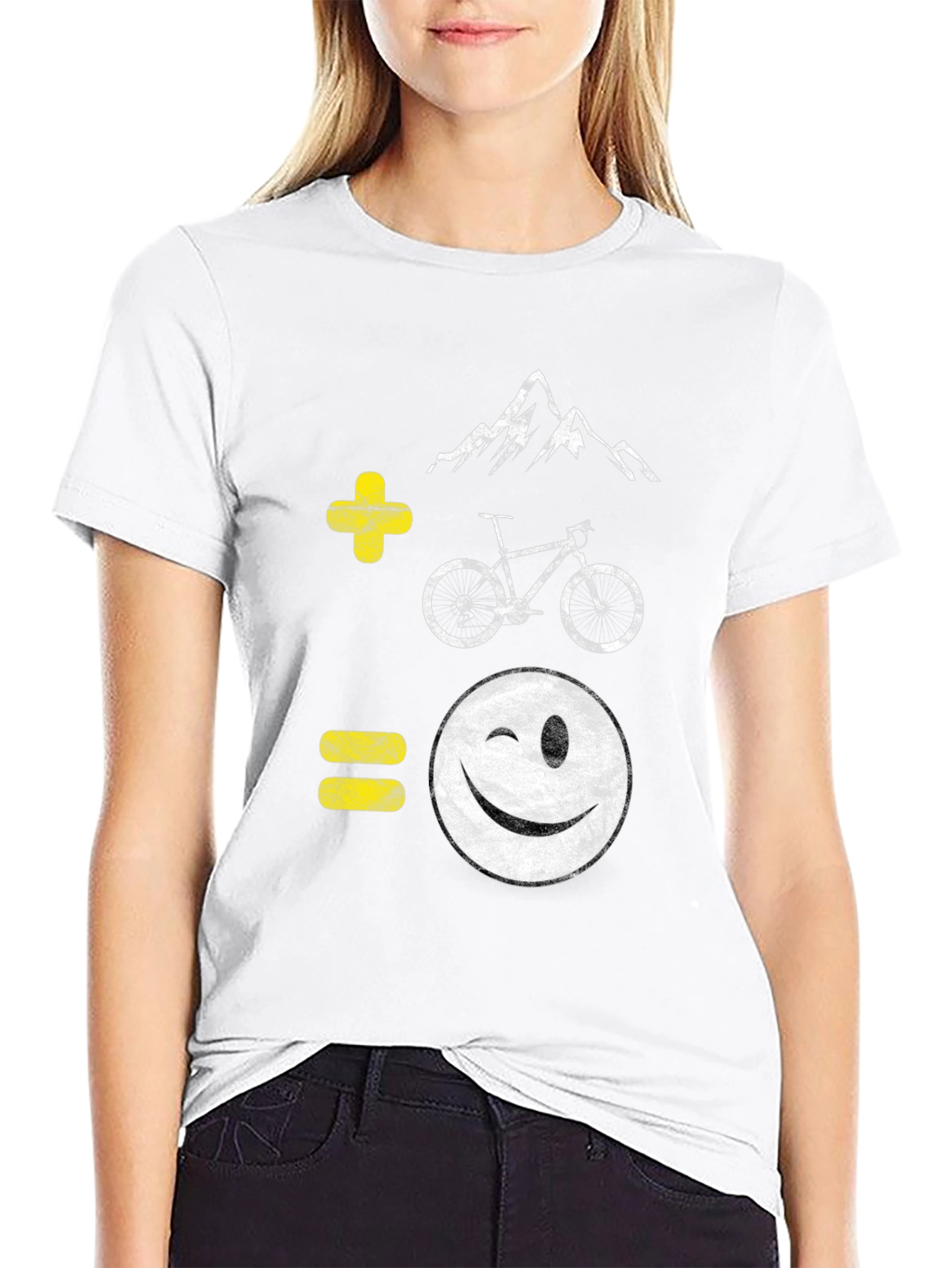 Mountain Biking Equation T-Shirt