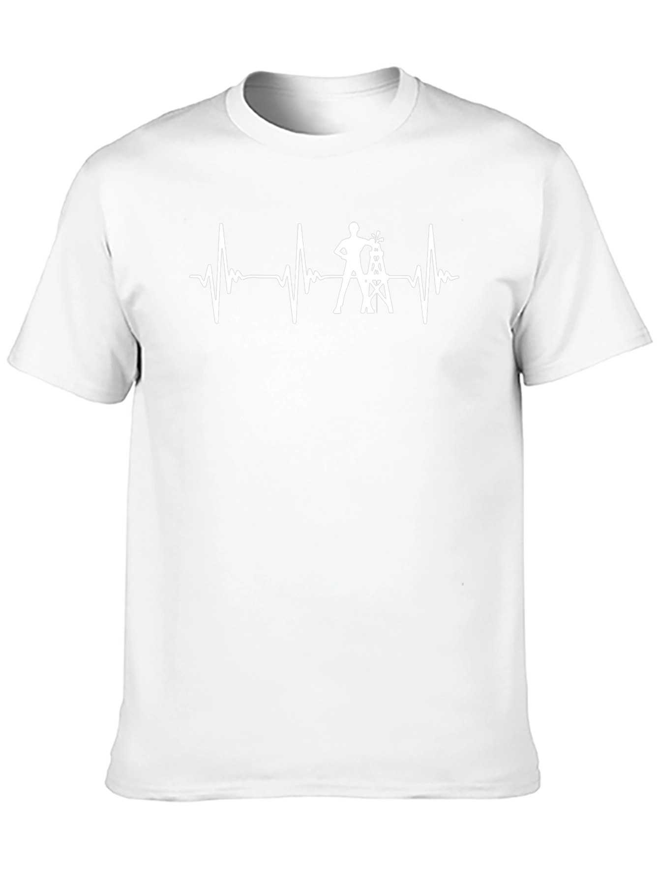 Oil Worker Heartbeat T-Shirt