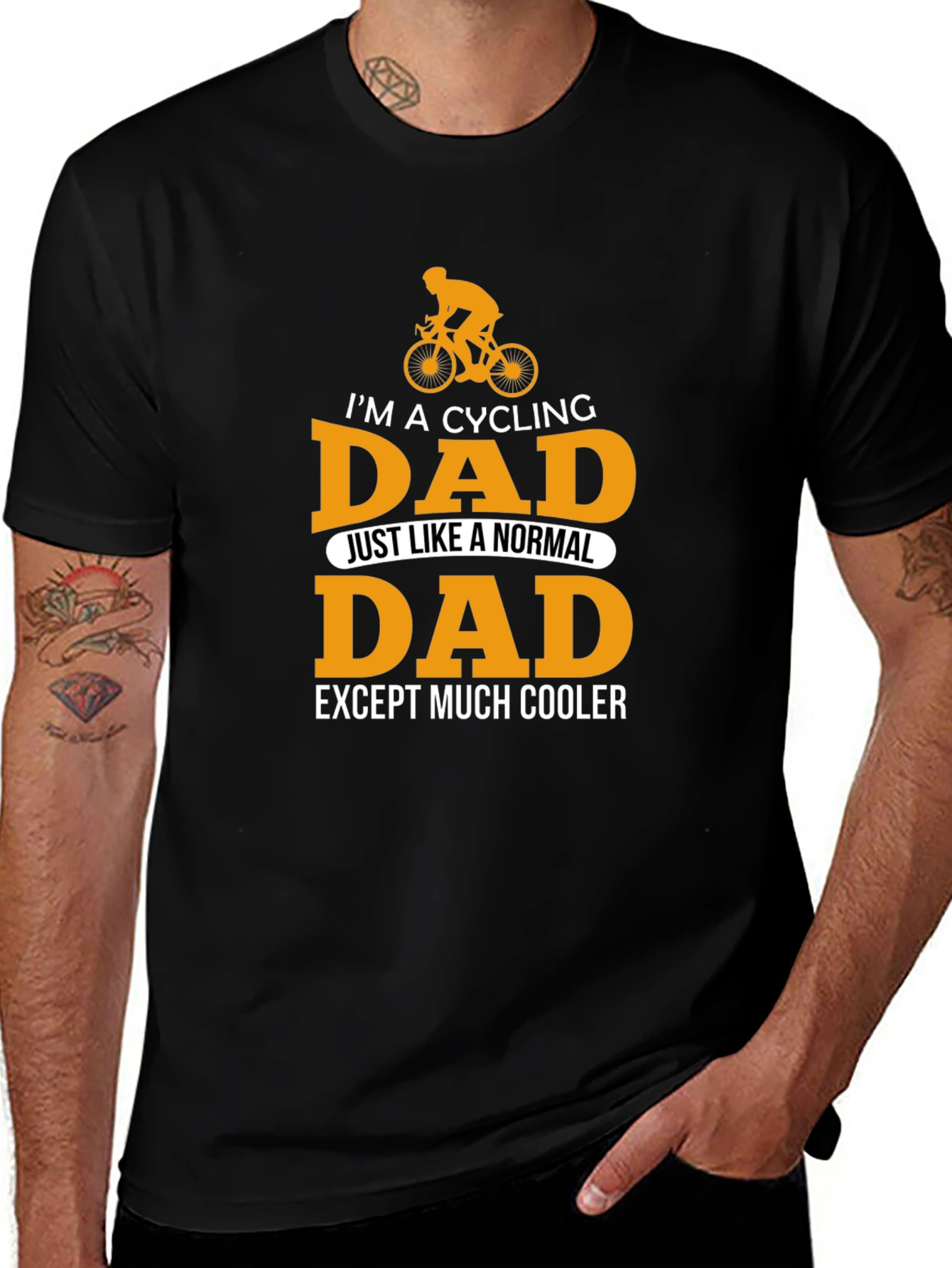 Cycling Dad T-Shirt - Cool Fathers Day Gift