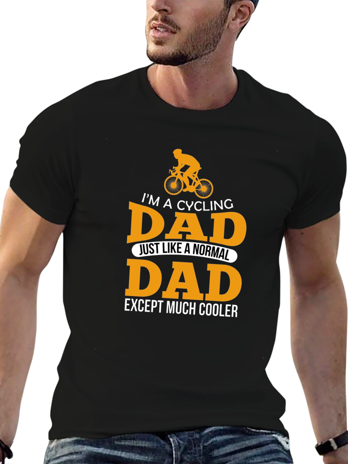 Cycling Dad T-Shirt - Cool Fathers Day Gift