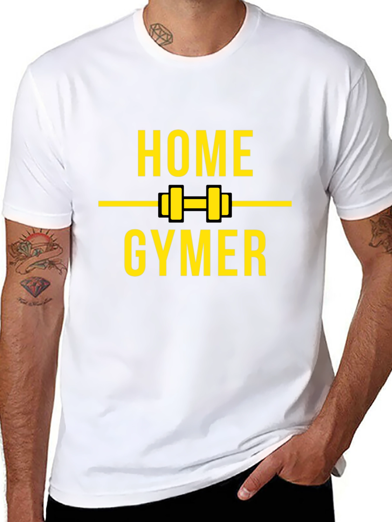 Home Gymer Graphic Tee - Black