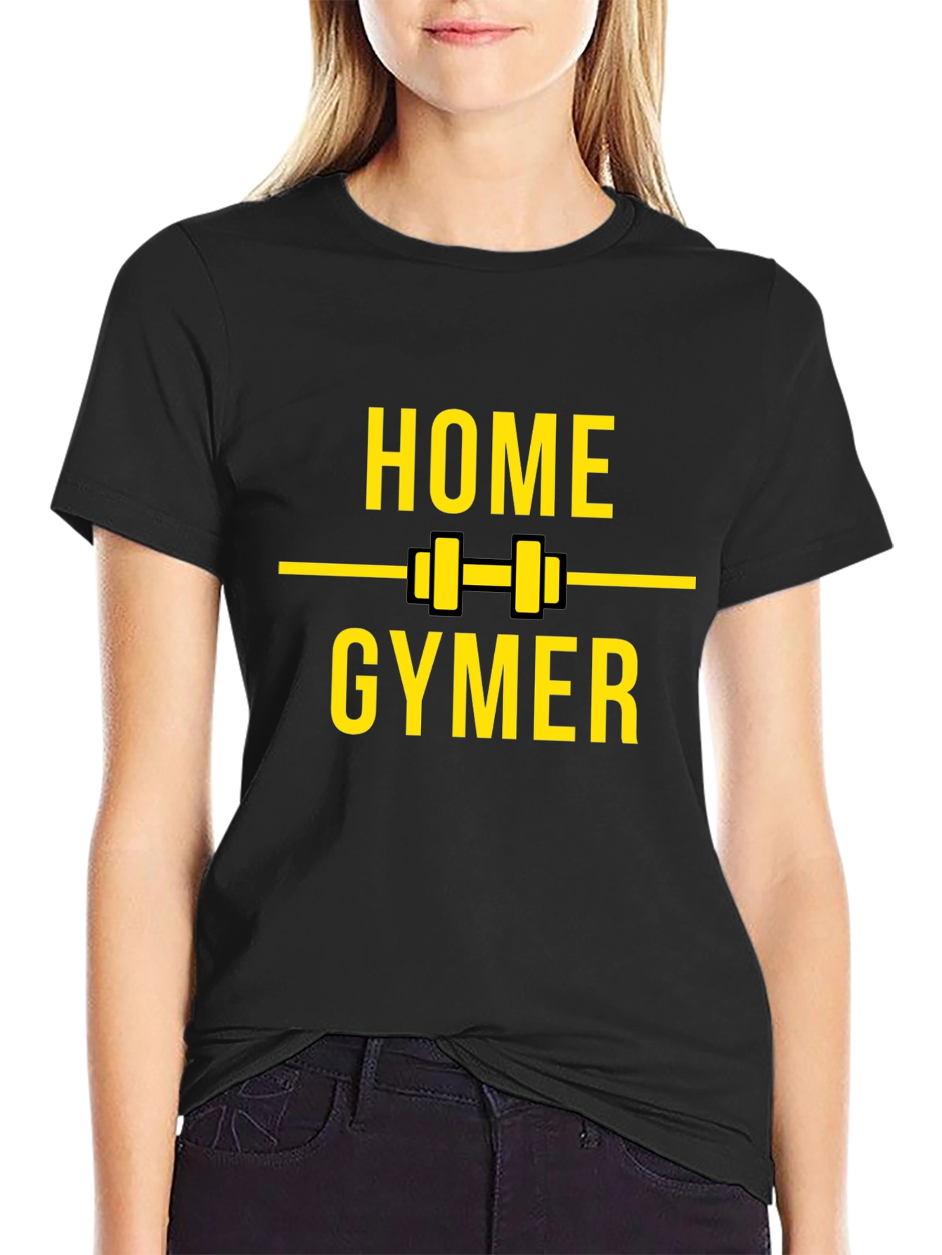 Home Gymer Graphic Tee - Black