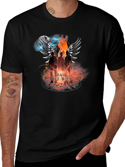 Supernatural Team Free Will Graphic Tee