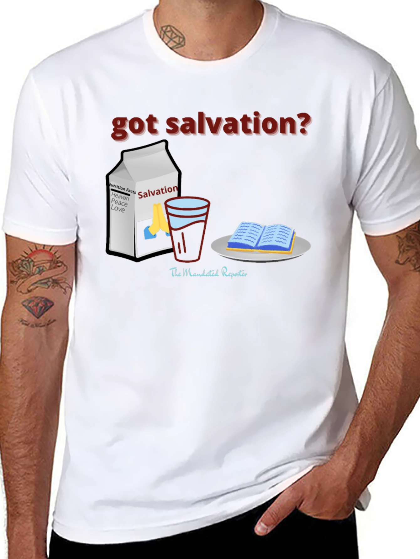 Got Salvation? Black Christian T-Shirt