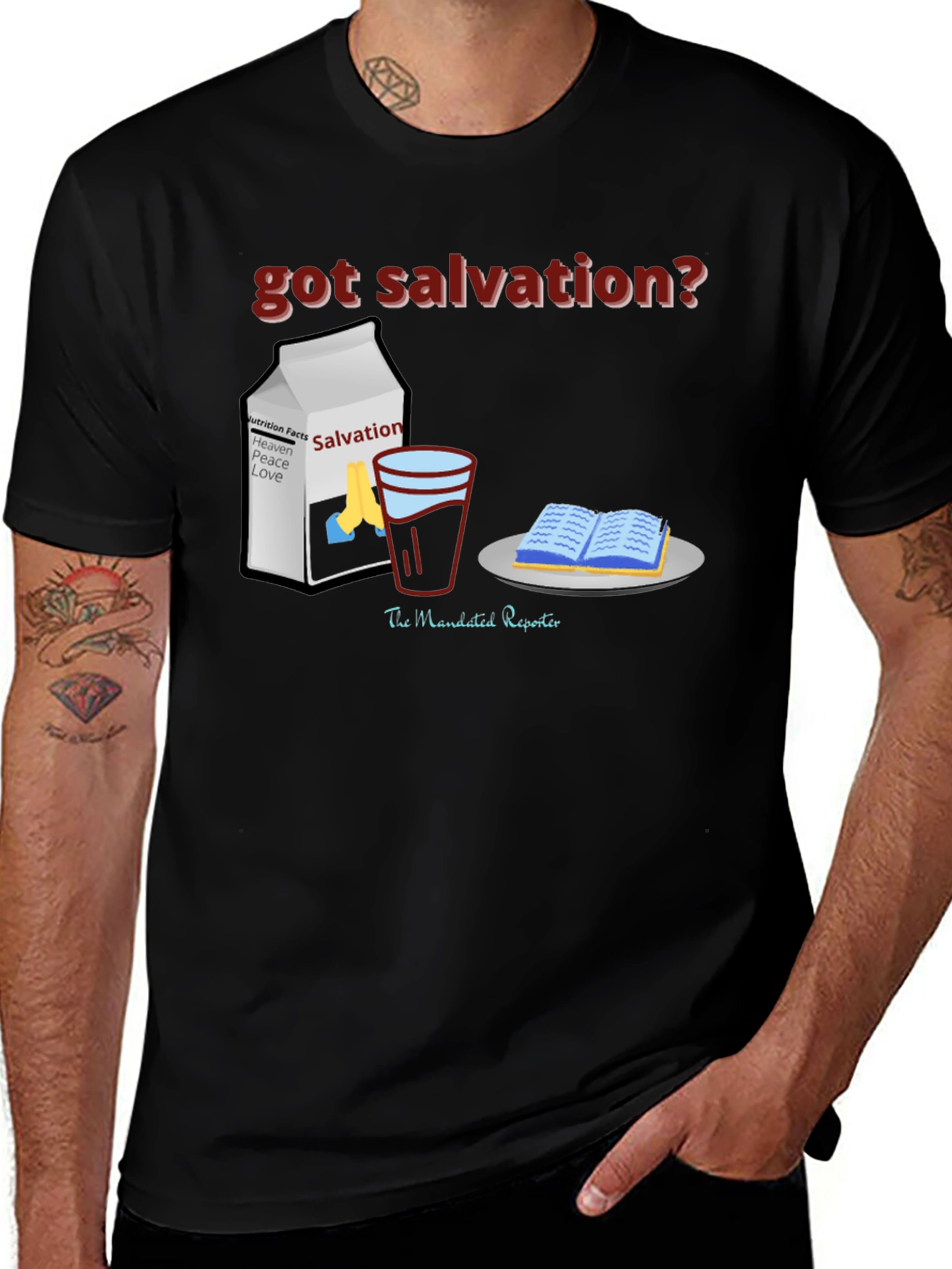 Got Salvation? Black Christian T-Shirt