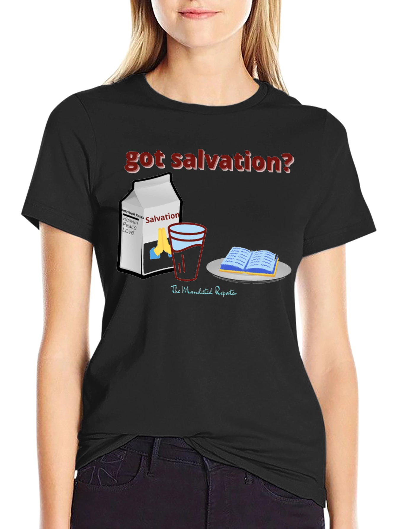 Got Salvation? Black Christian T-Shirt
