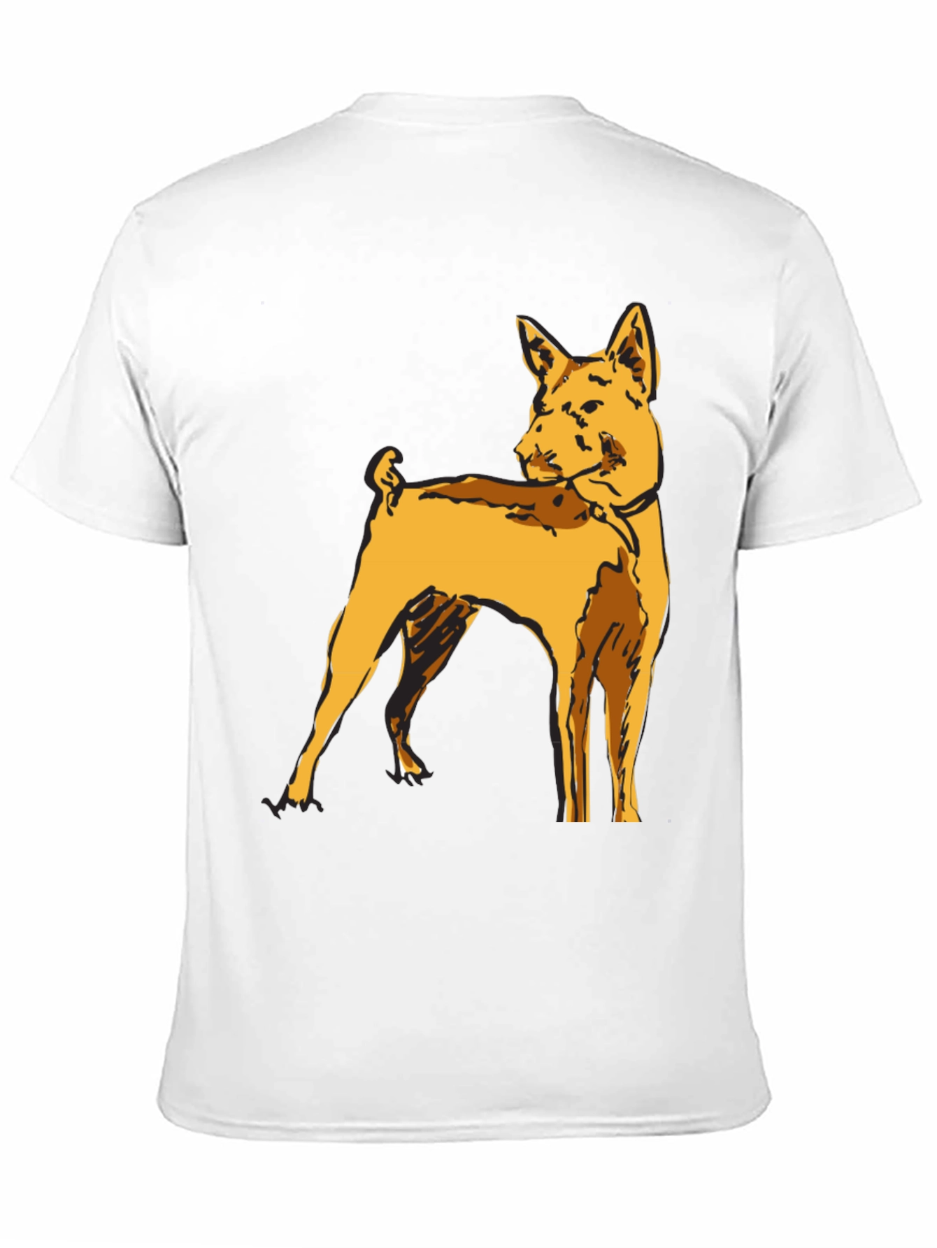Dog Graphic T-Shirt - Stylish Canine Tee