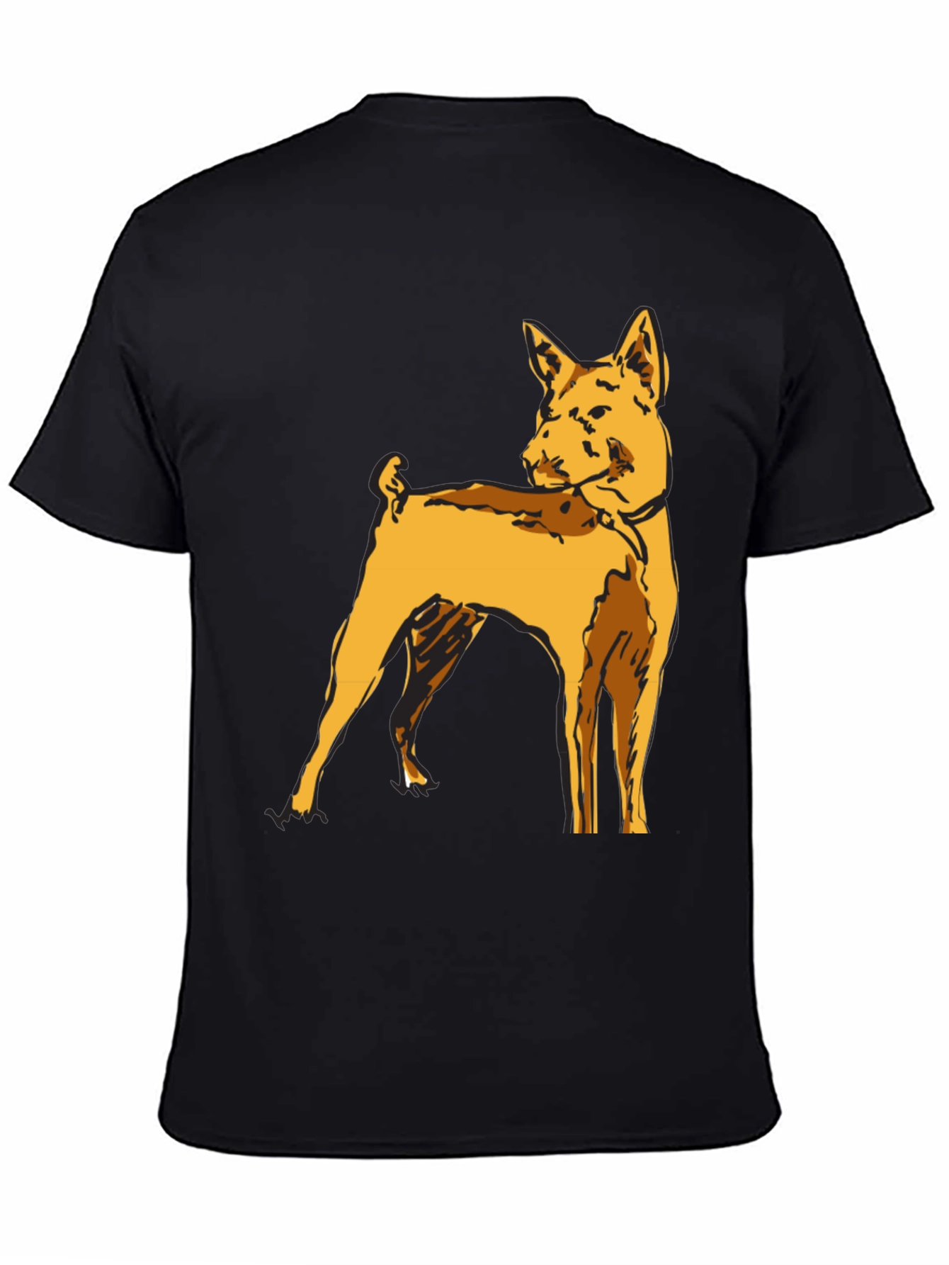 Dog Graphic T-Shirt - Stylish Canine Tee