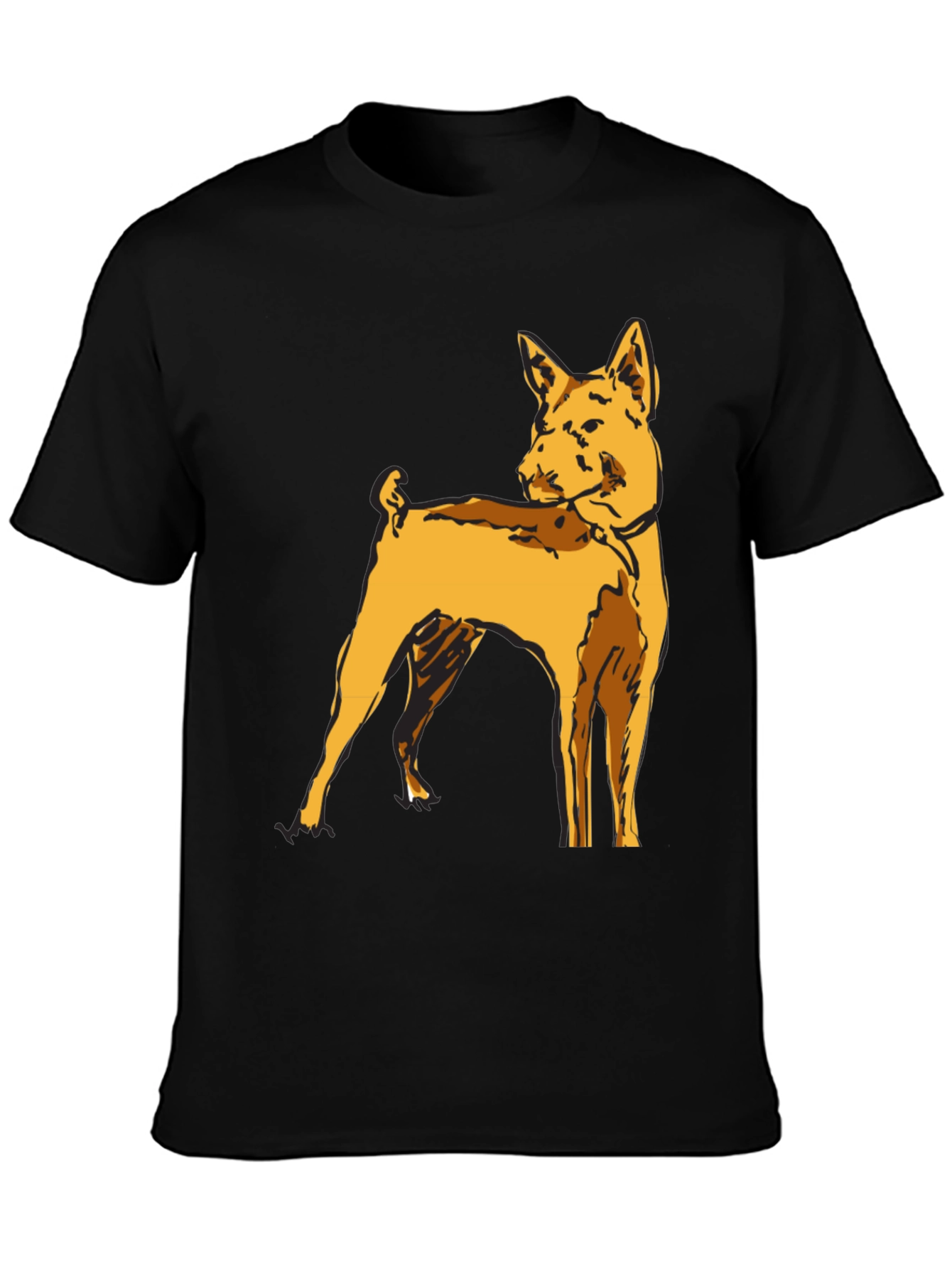 Dog Graphic T-Shirt - Stylish Canine Tee