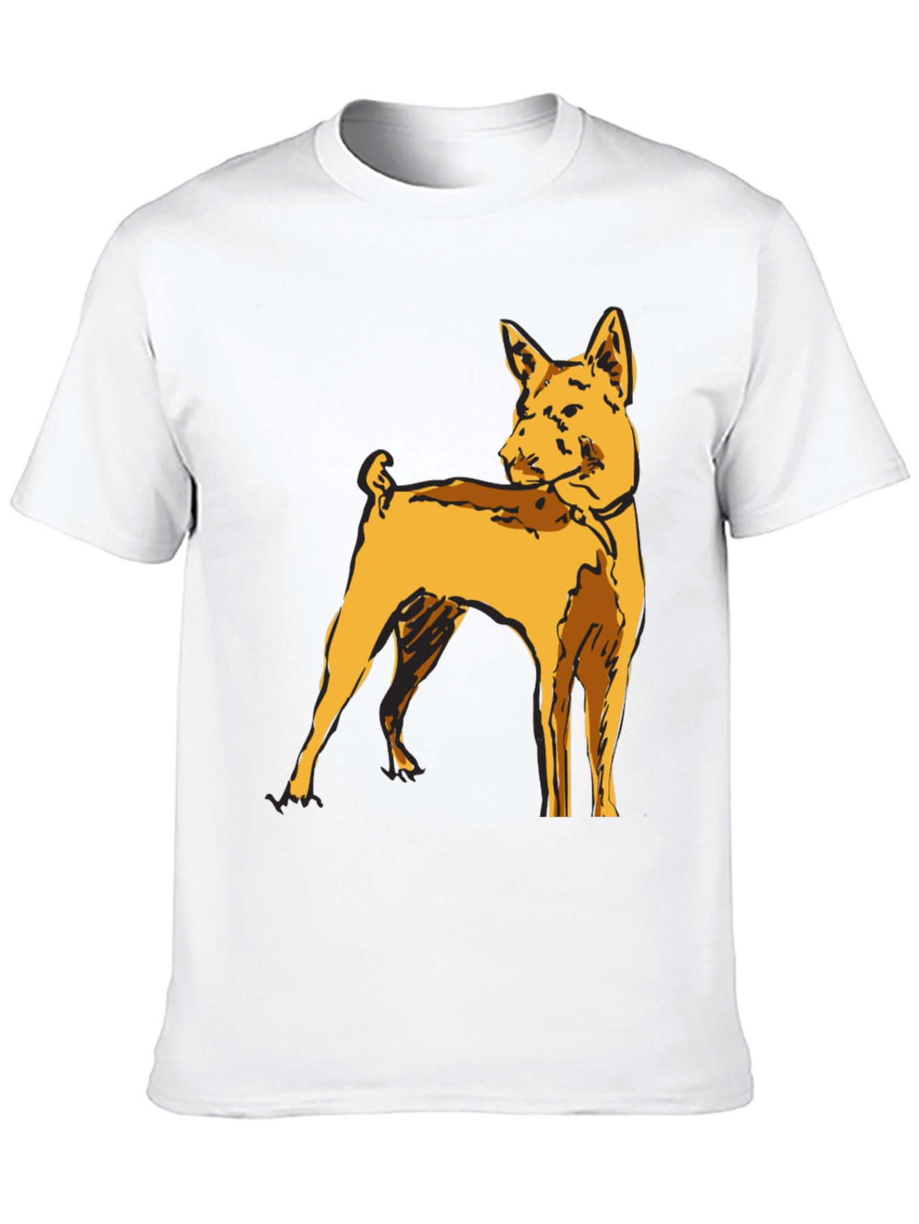 Dog Graphic T-Shirt - Stylish Canine Tee