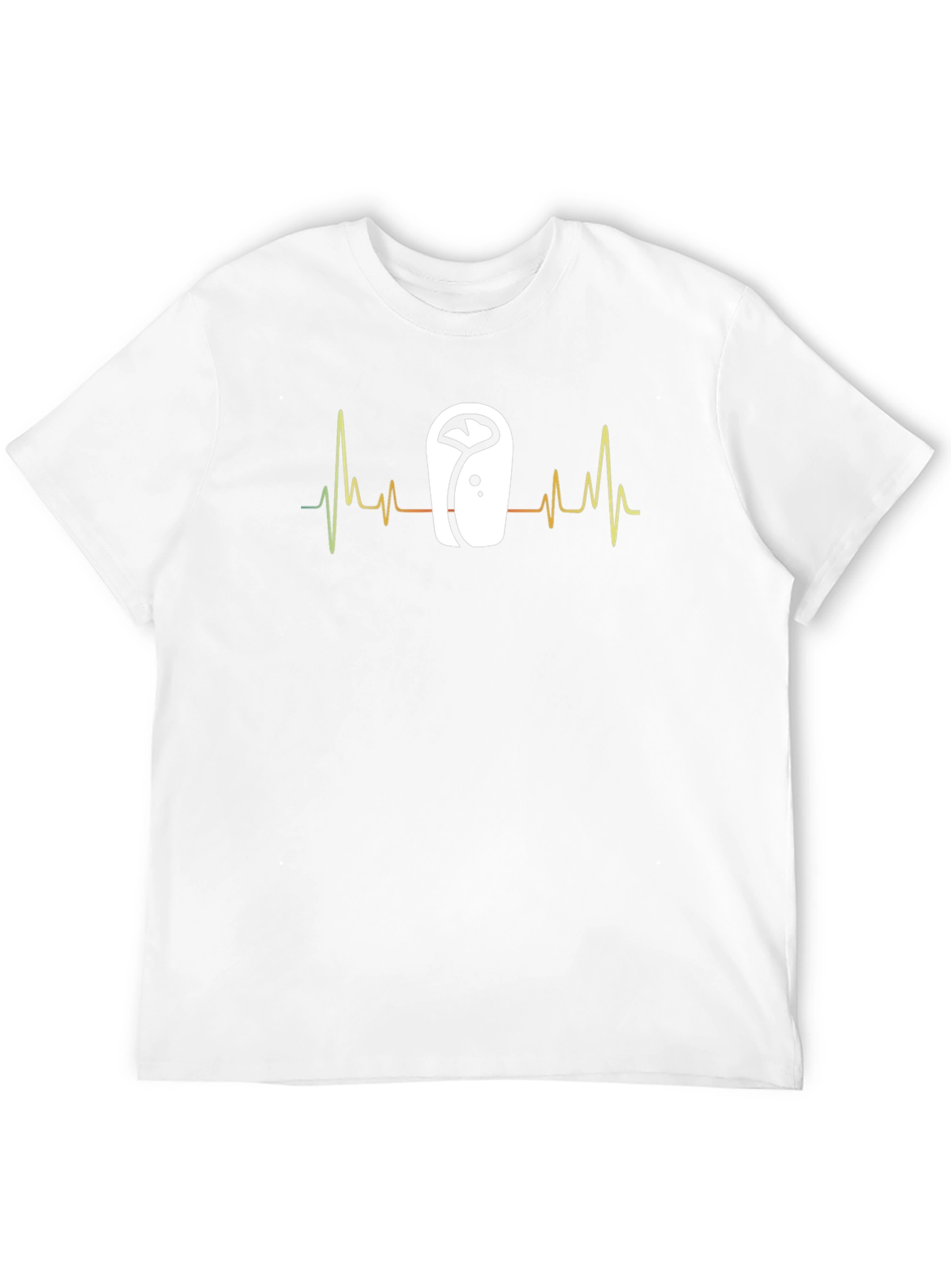 Echocardiogram T-Shirt - Heartbeat Design