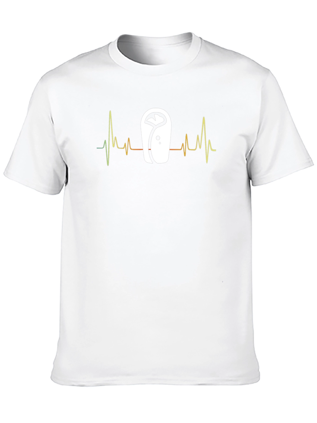 Echocardiogram T-Shirt - Heartbeat Design