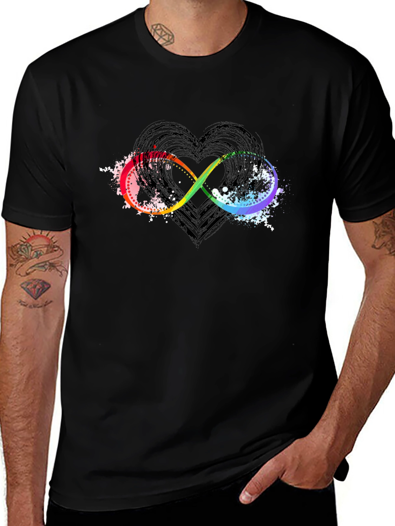 Infinity Heart Pride T-Shirt
