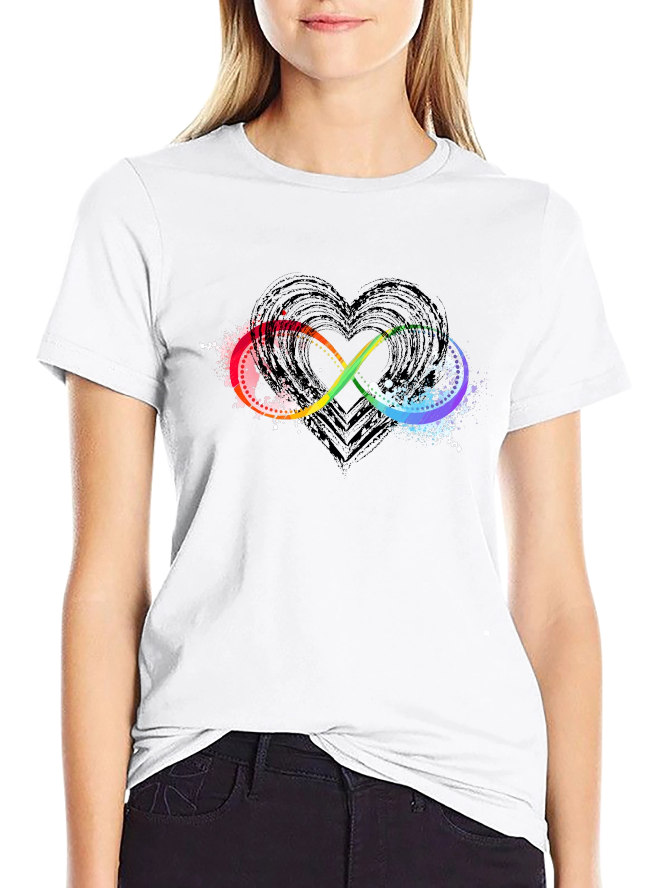 Infinity Heart Pride T-Shirt