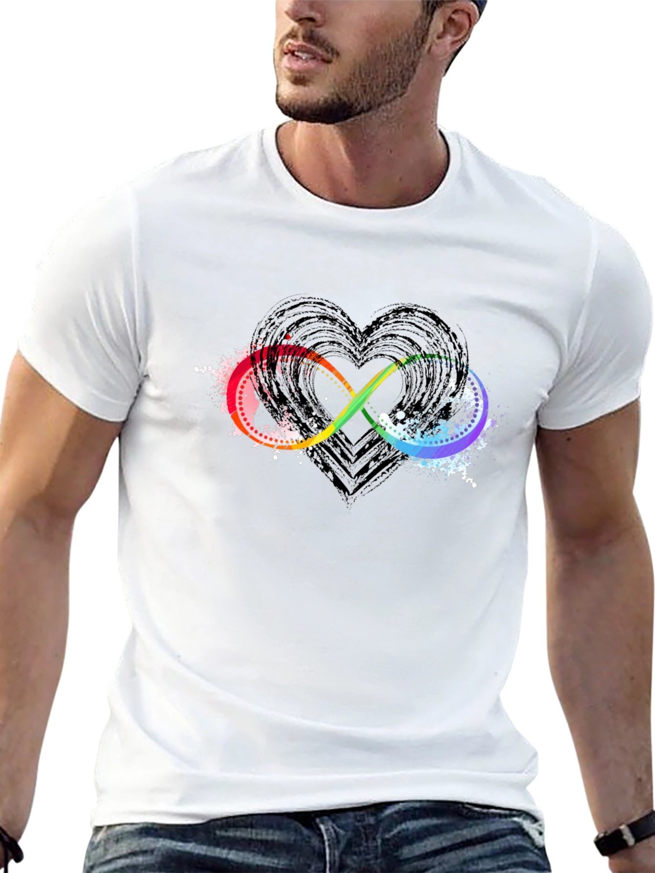 Infinity Heart Pride T-Shirt