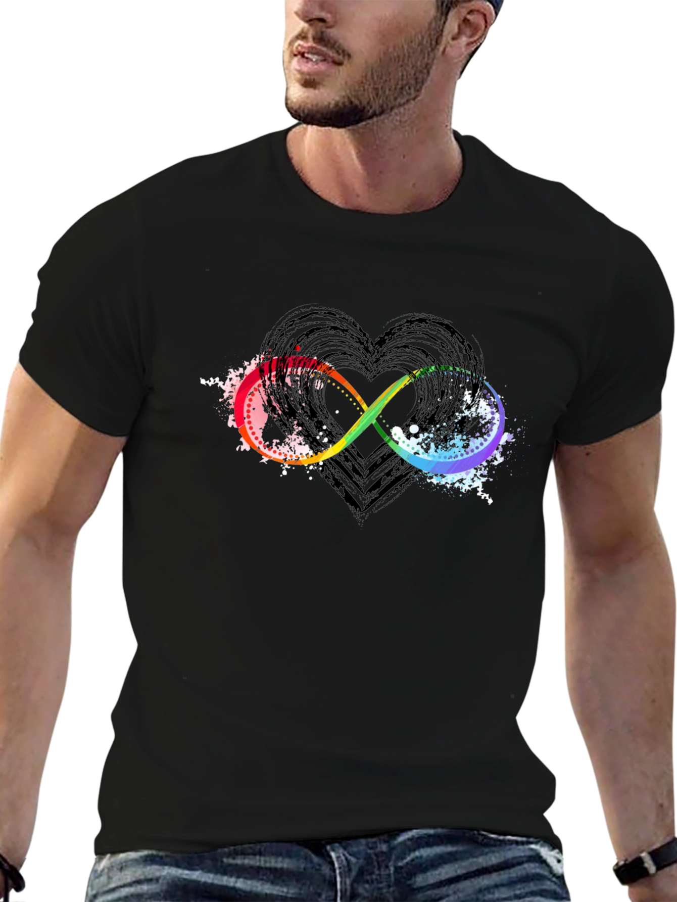 Infinity Heart Pride T-Shirt