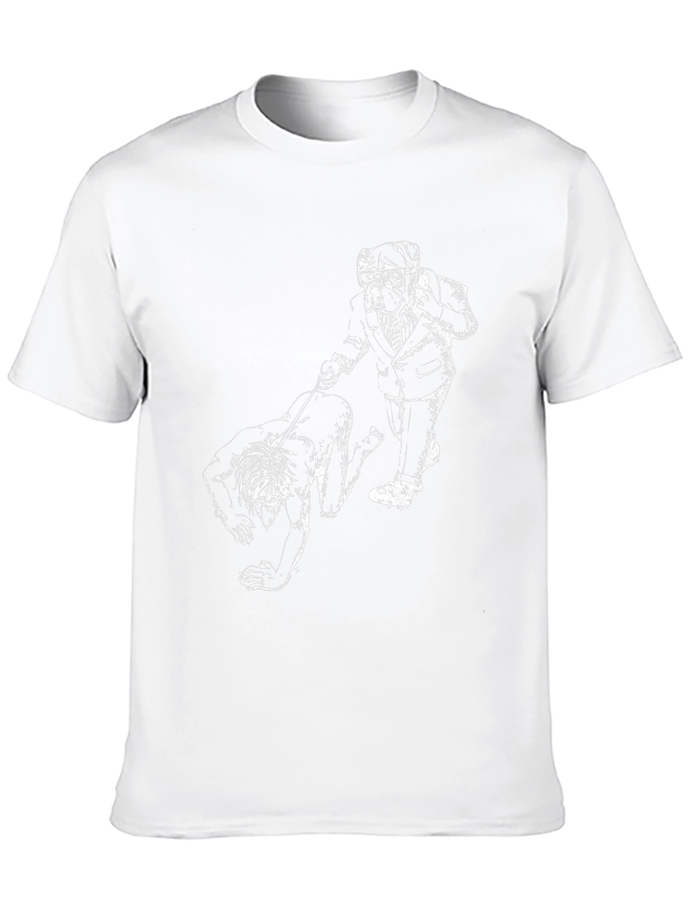 Dogfather T-Shirt - Black Crew Neck