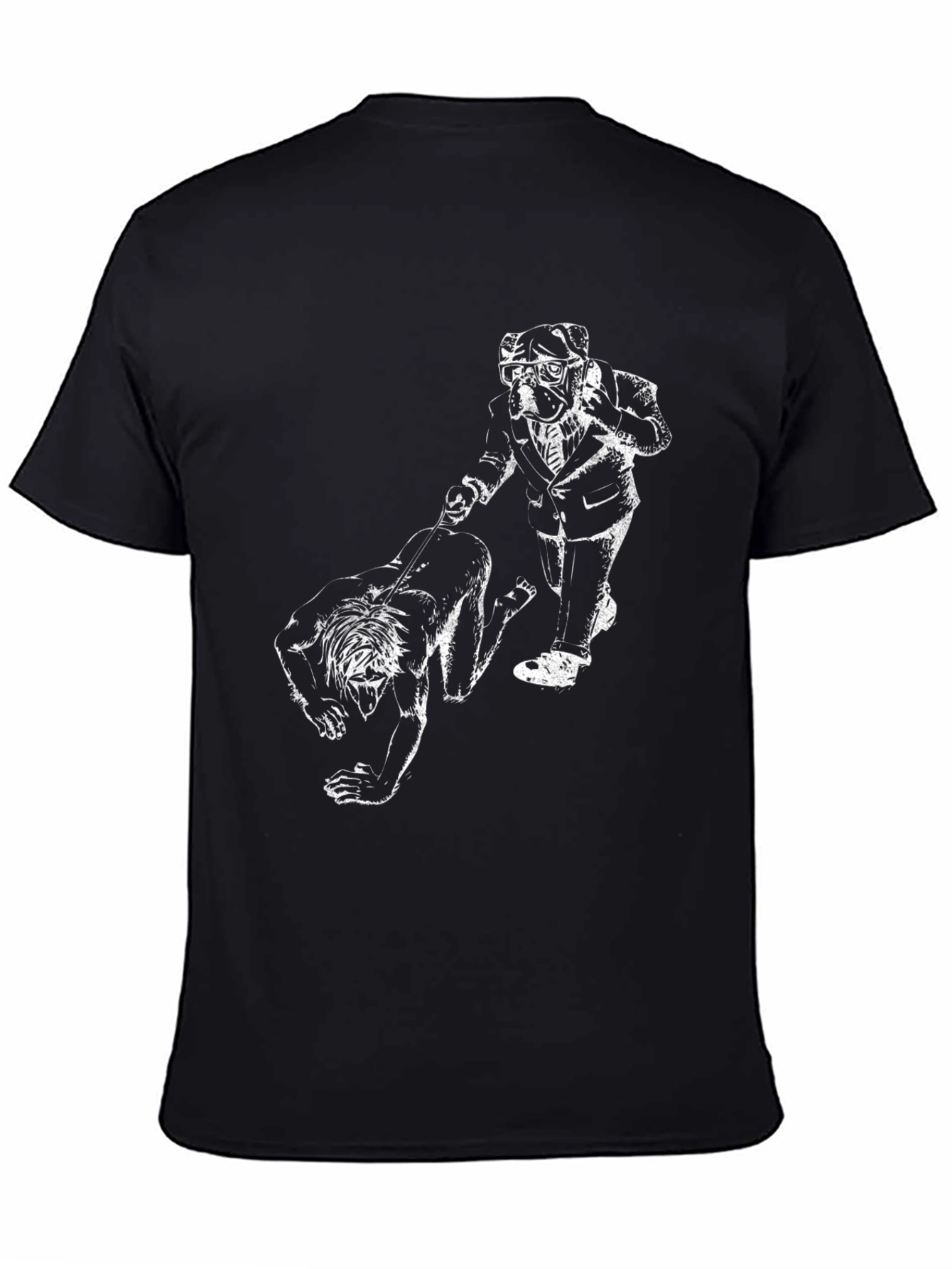 Dogfather T-Shirt - Black Crew Neck