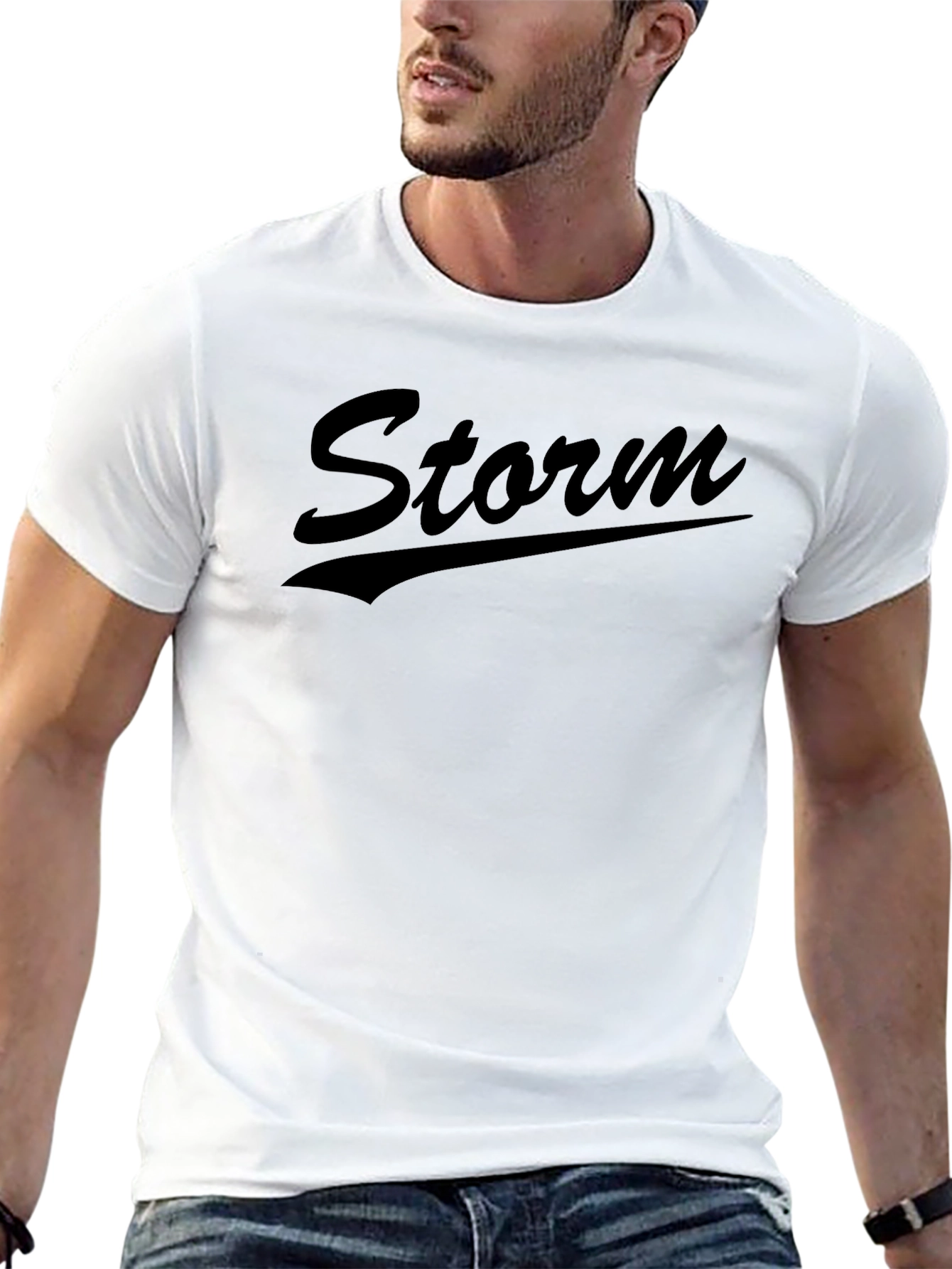 Storm Graphic T-Shirt - Soft Cotton Blend