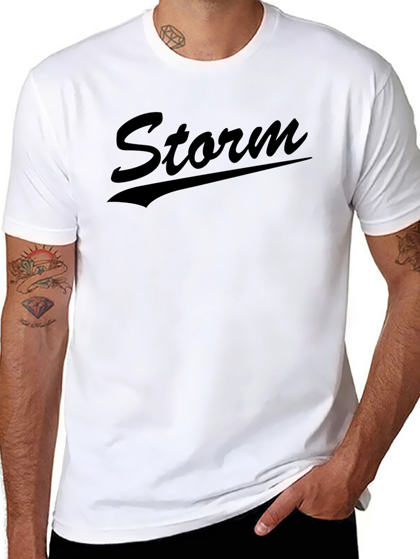 Storm Graphic T-Shirt - Soft Cotton Blend