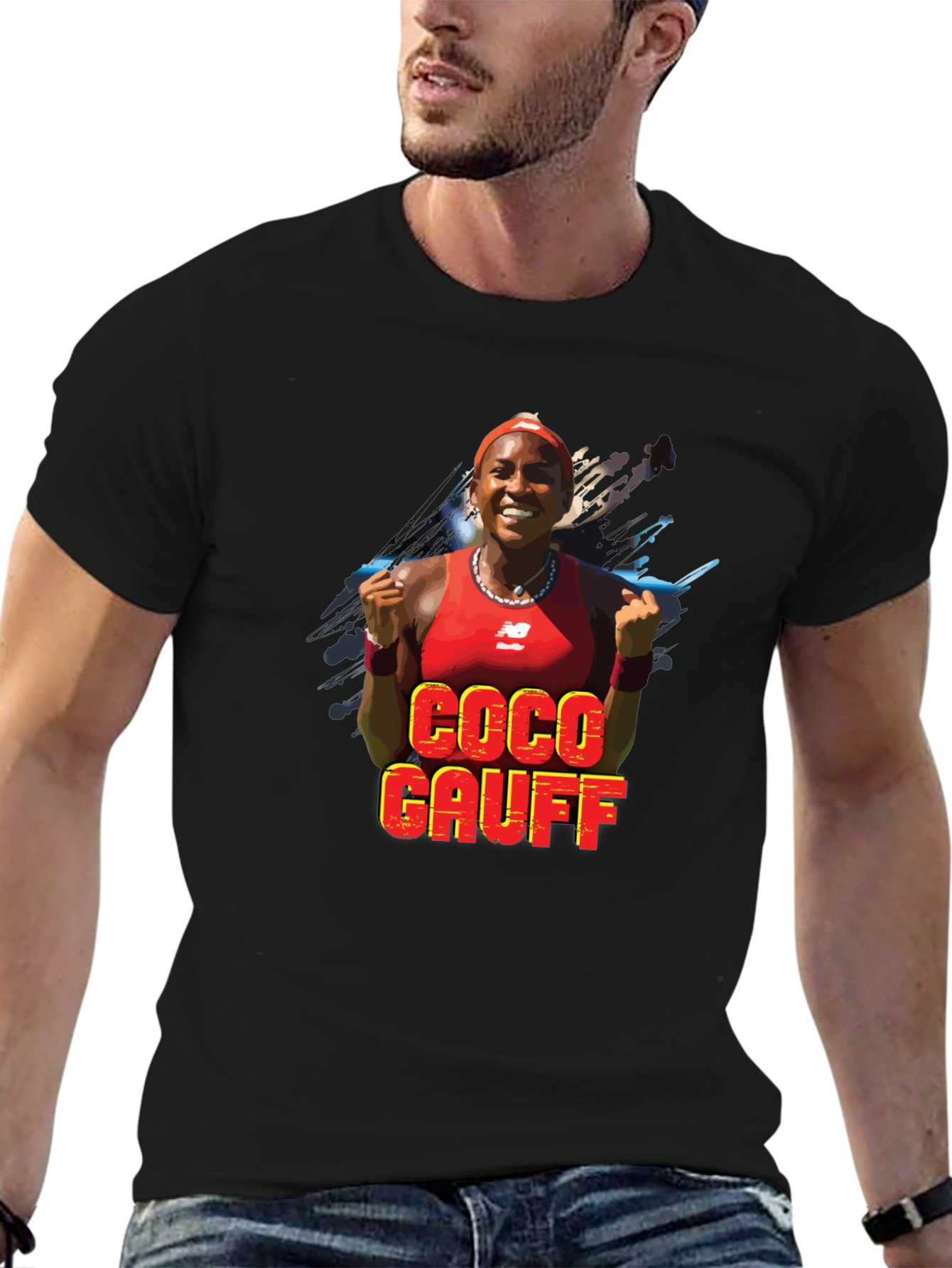 Coco Gauff Graphic T-Shirt - Tennis Fan Apparel