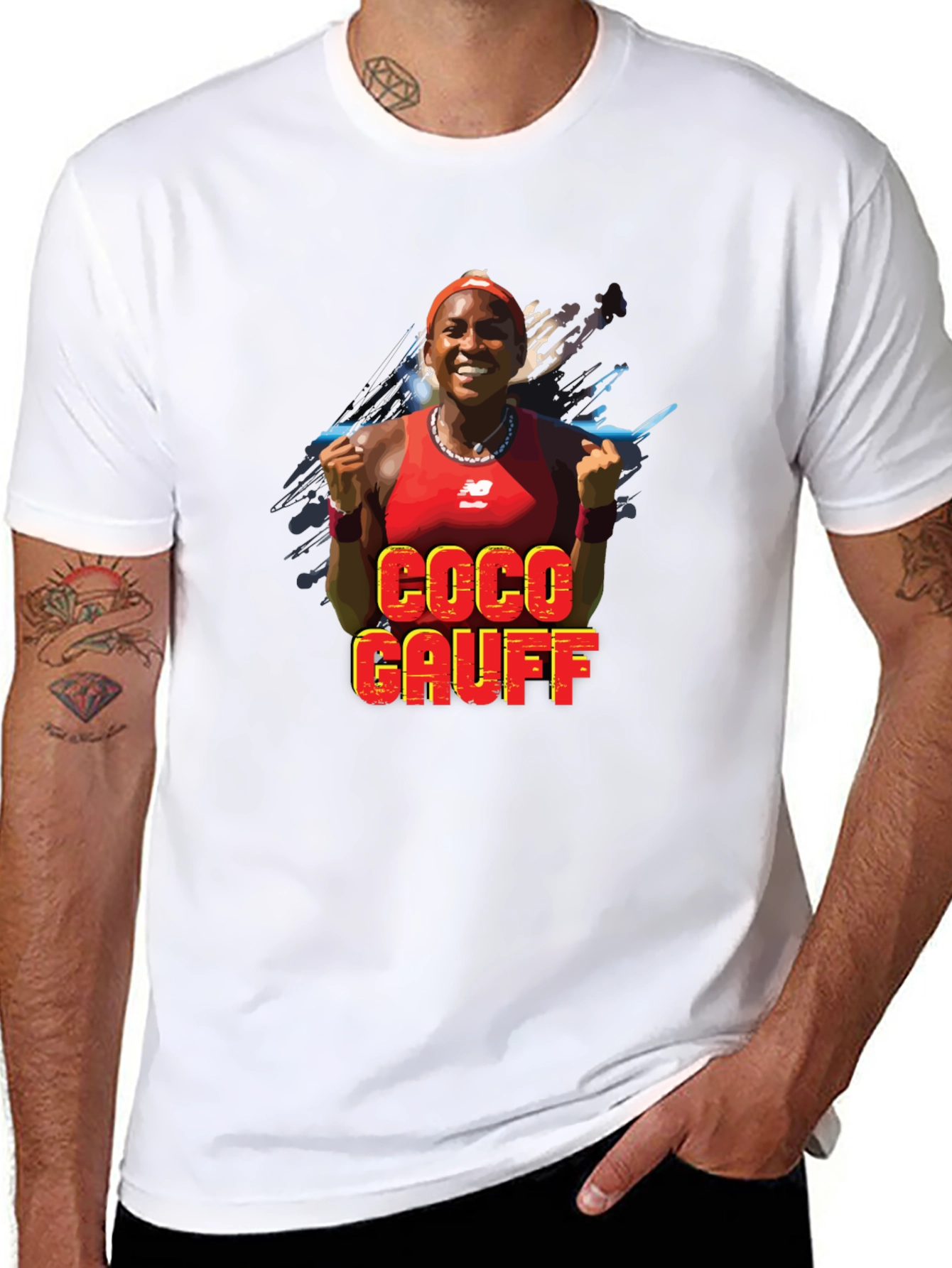 Coco Gauff Graphic T-Shirt - Tennis Fan Apparel