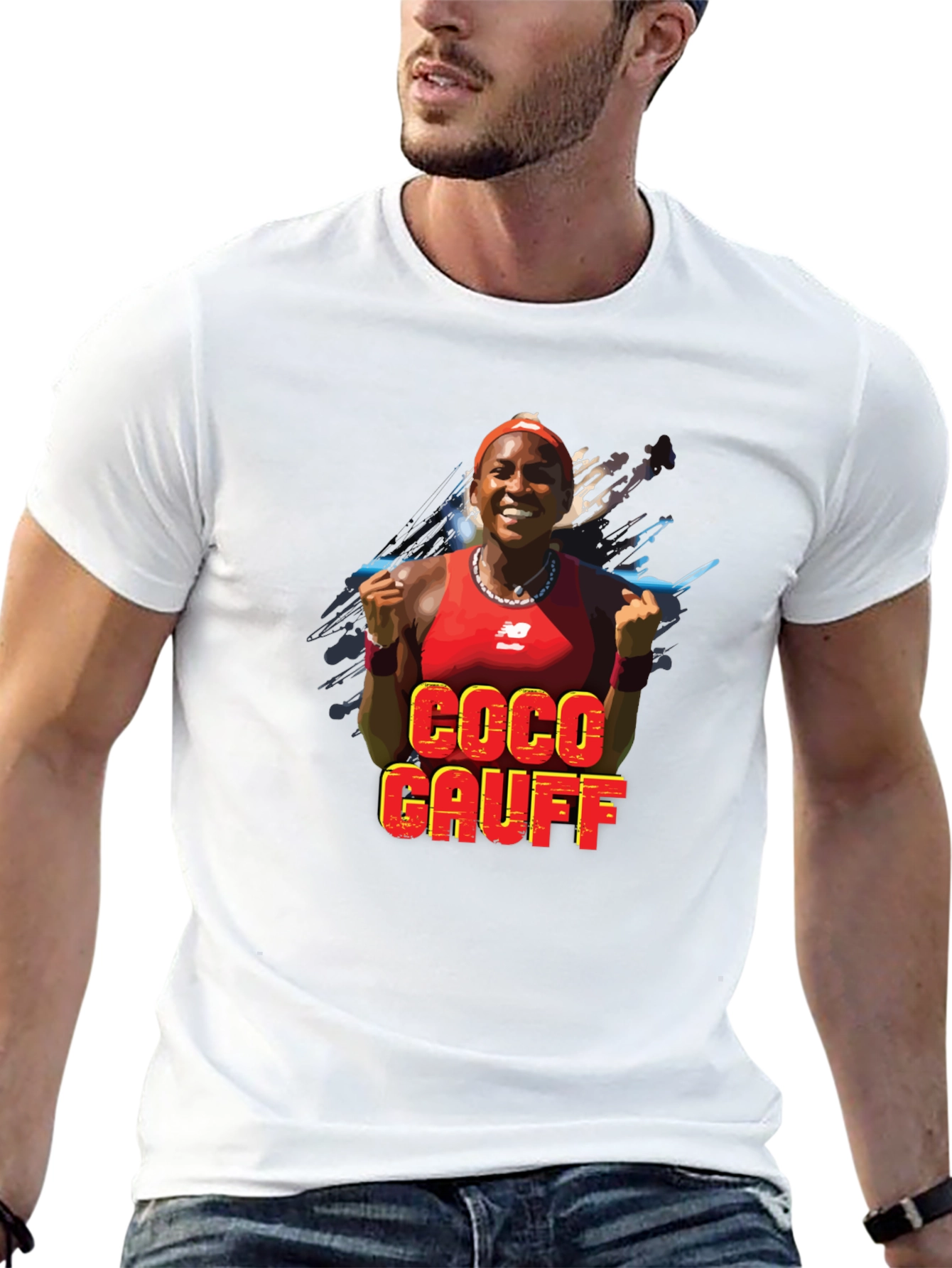 Coco Gauff Graphic T-Shirt - Tennis Fan Apparel
