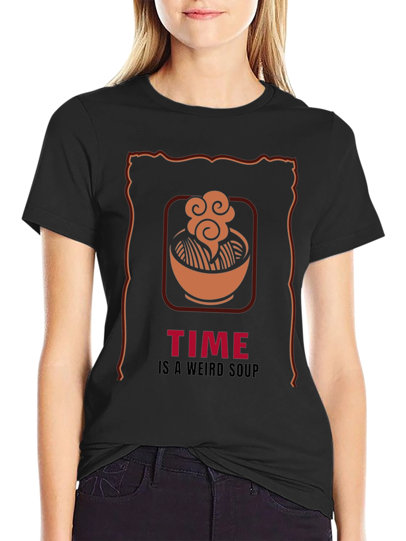 Time is a Weird Soup Graphic T-Shirt