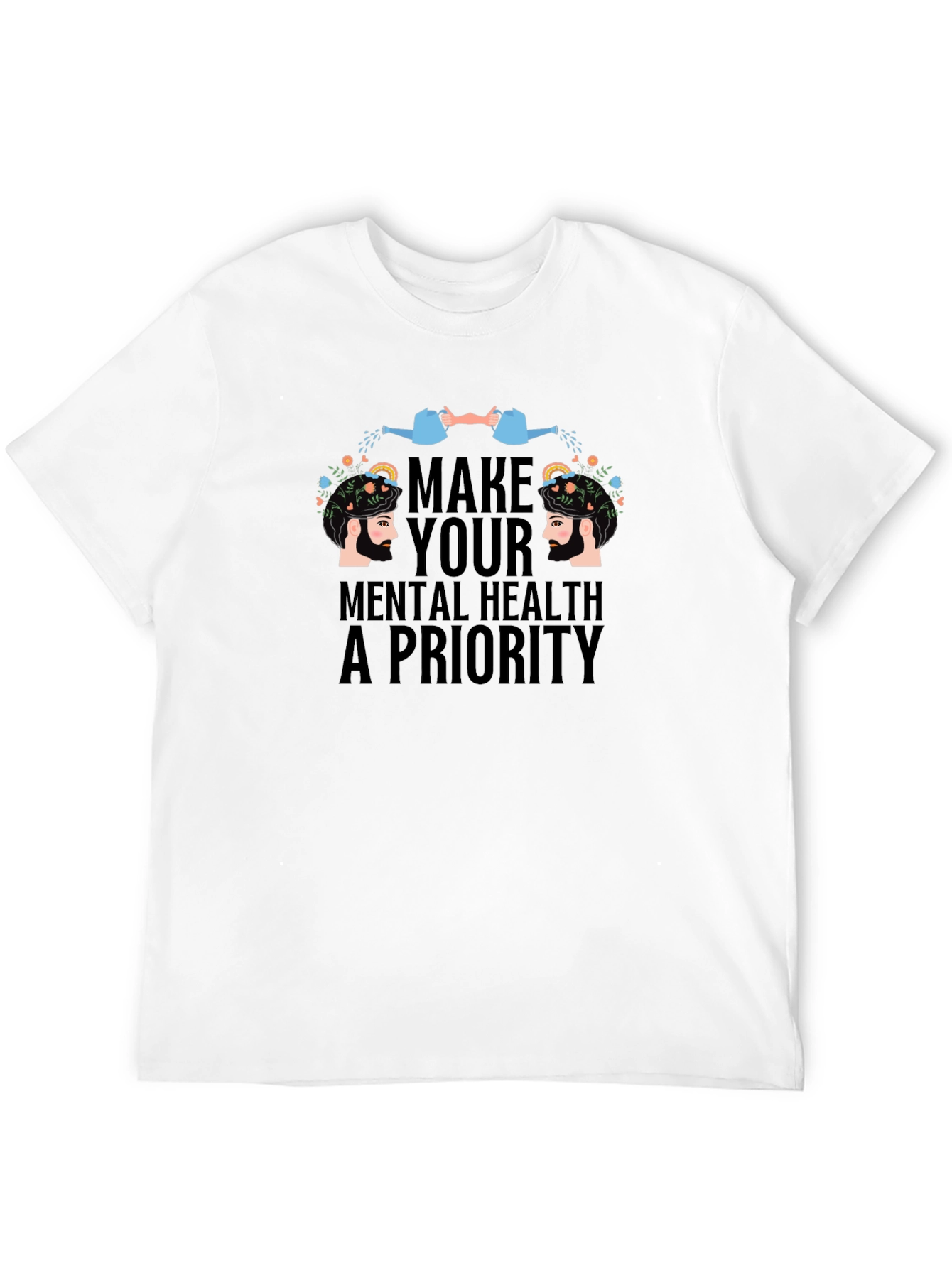 Mental Health Priority T-Shirt: Self-Care Design