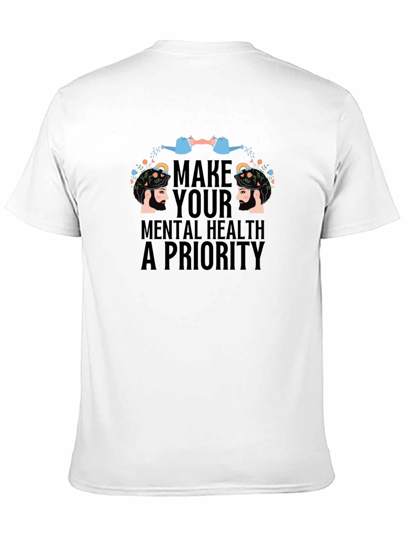 Mental Health Priority T-Shirt: Self-Care Design