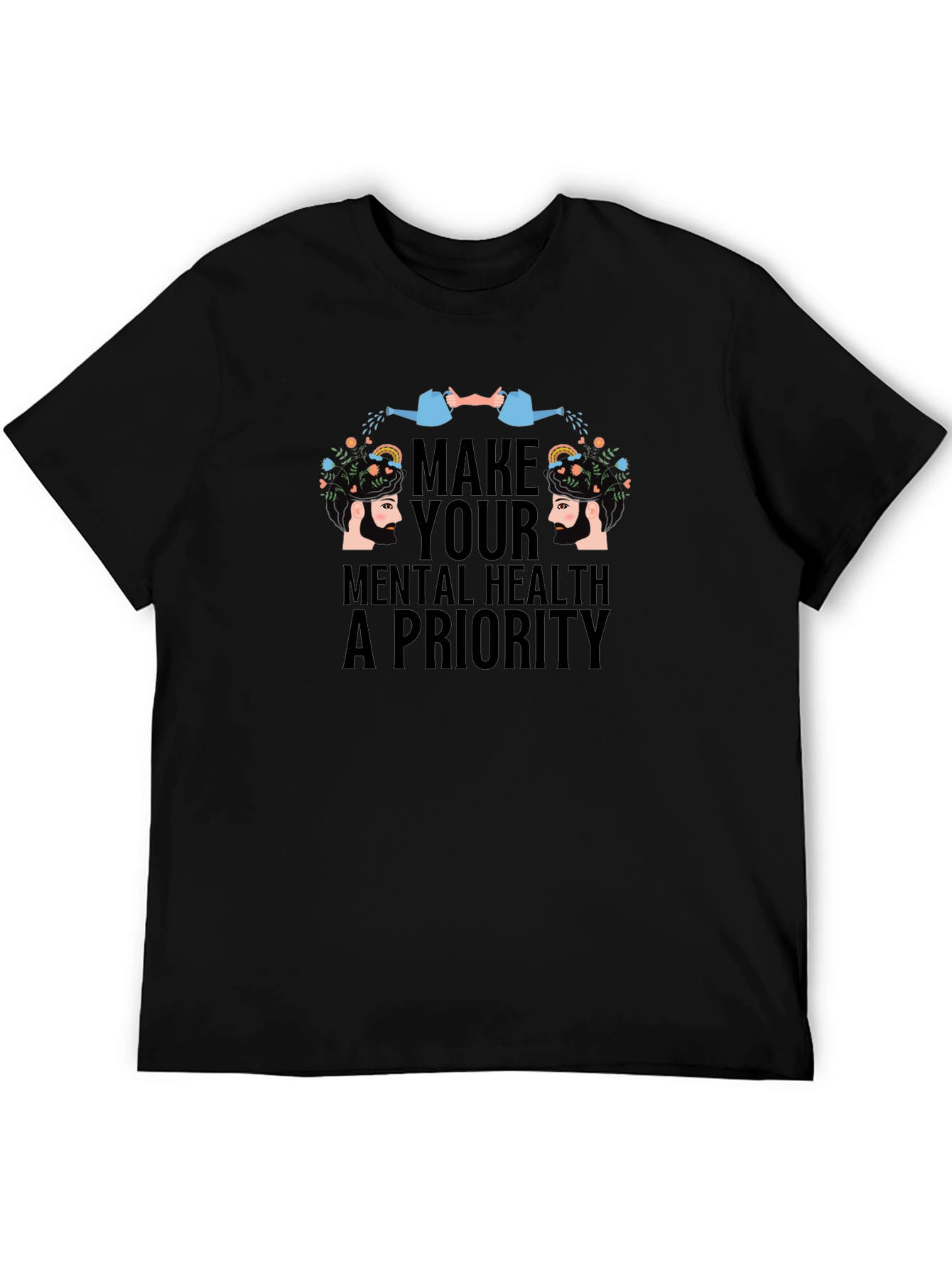 Mental Health Priority T-Shirt: Self-Care Design