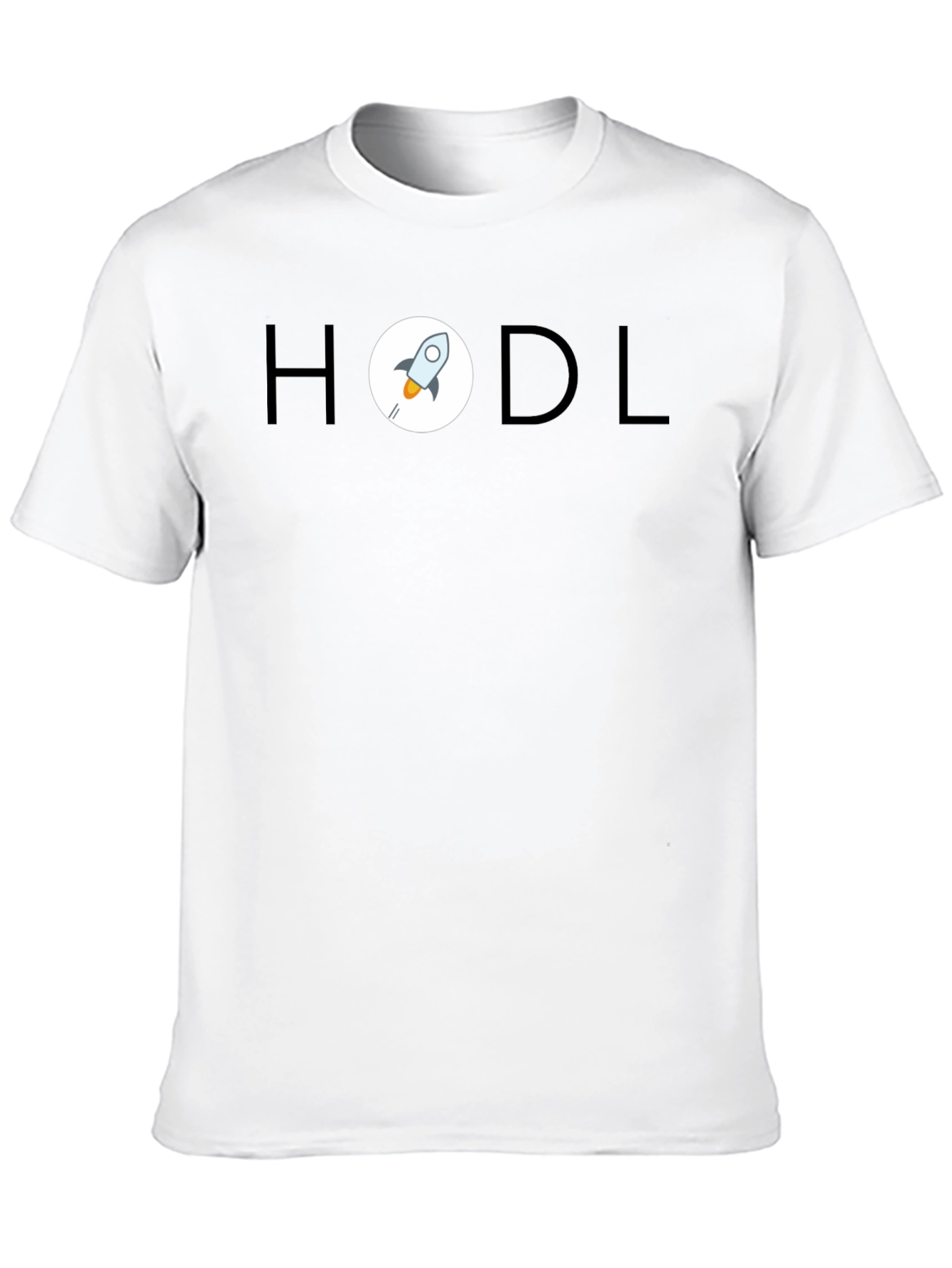HODL Rocket T-Shirt - Crypto Investor Apparel