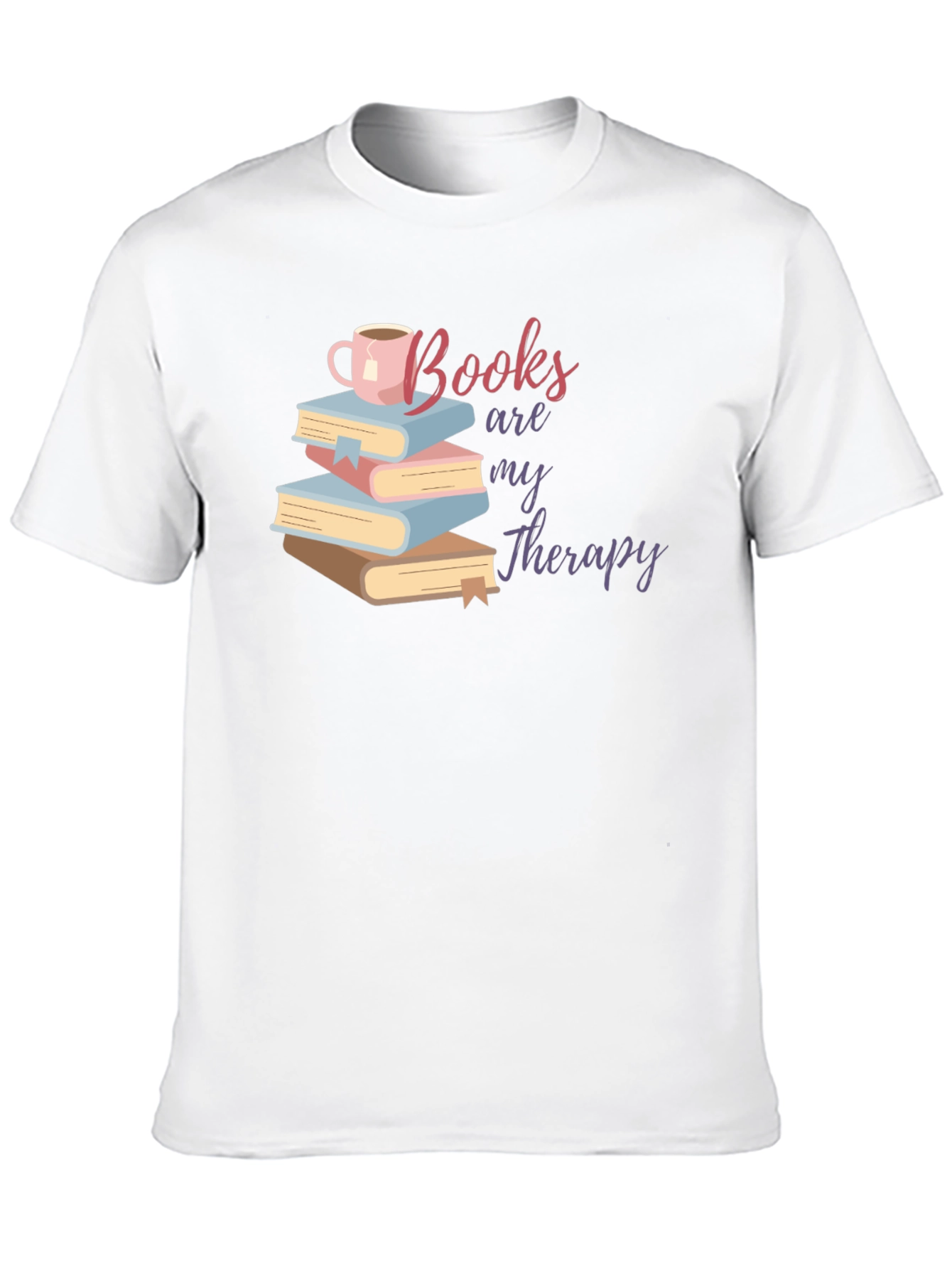 Books Are My Therapy T-Shirt